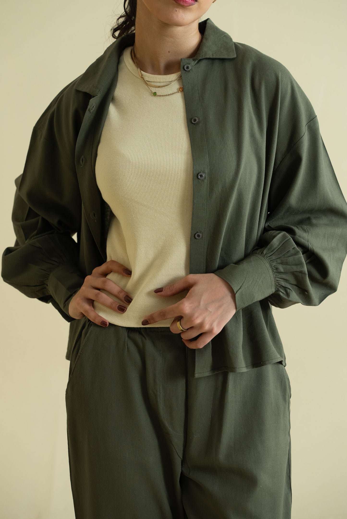 Linen Co-ord Set (WCS-05)