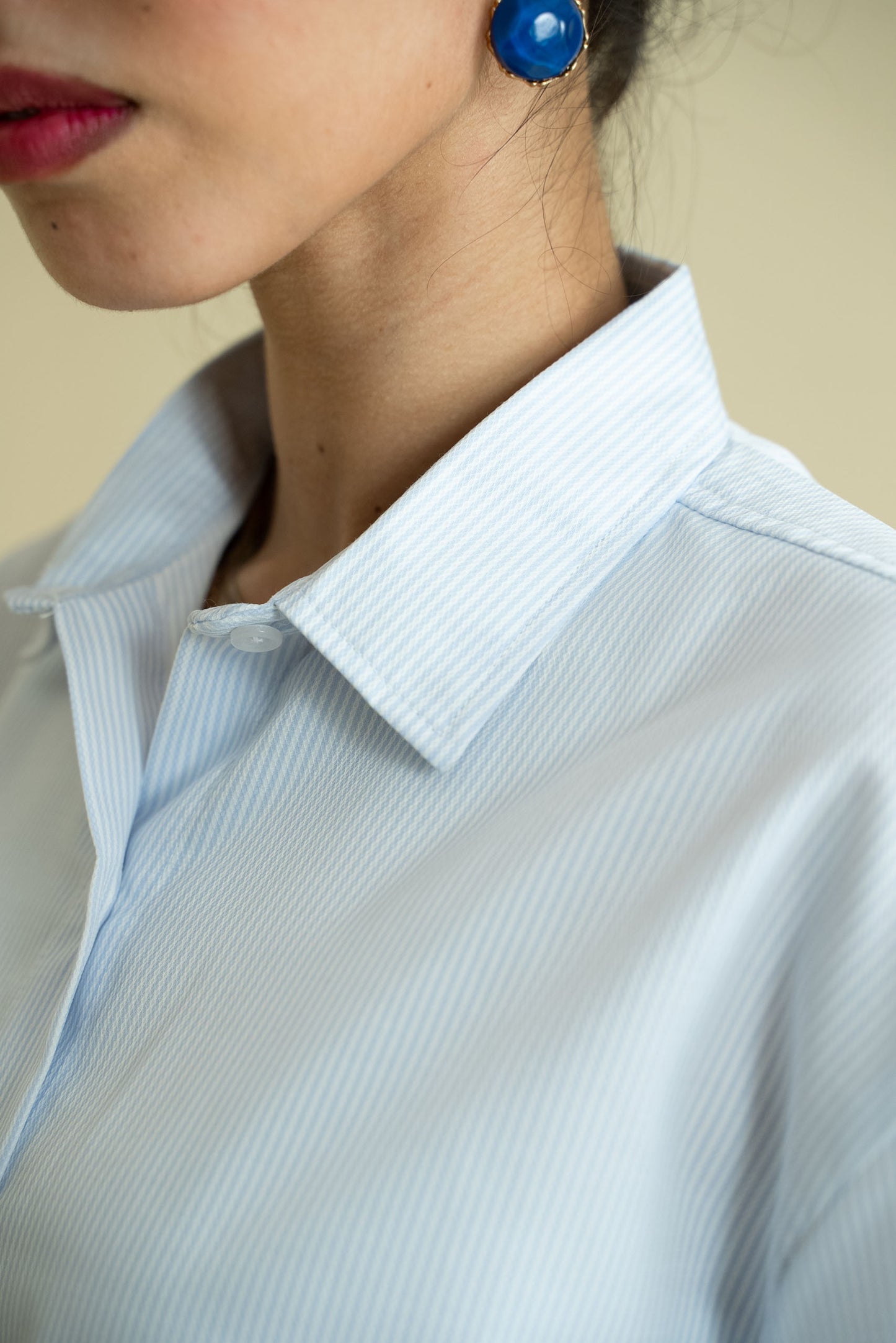 Striped Button Down Shirt (WCS-03)