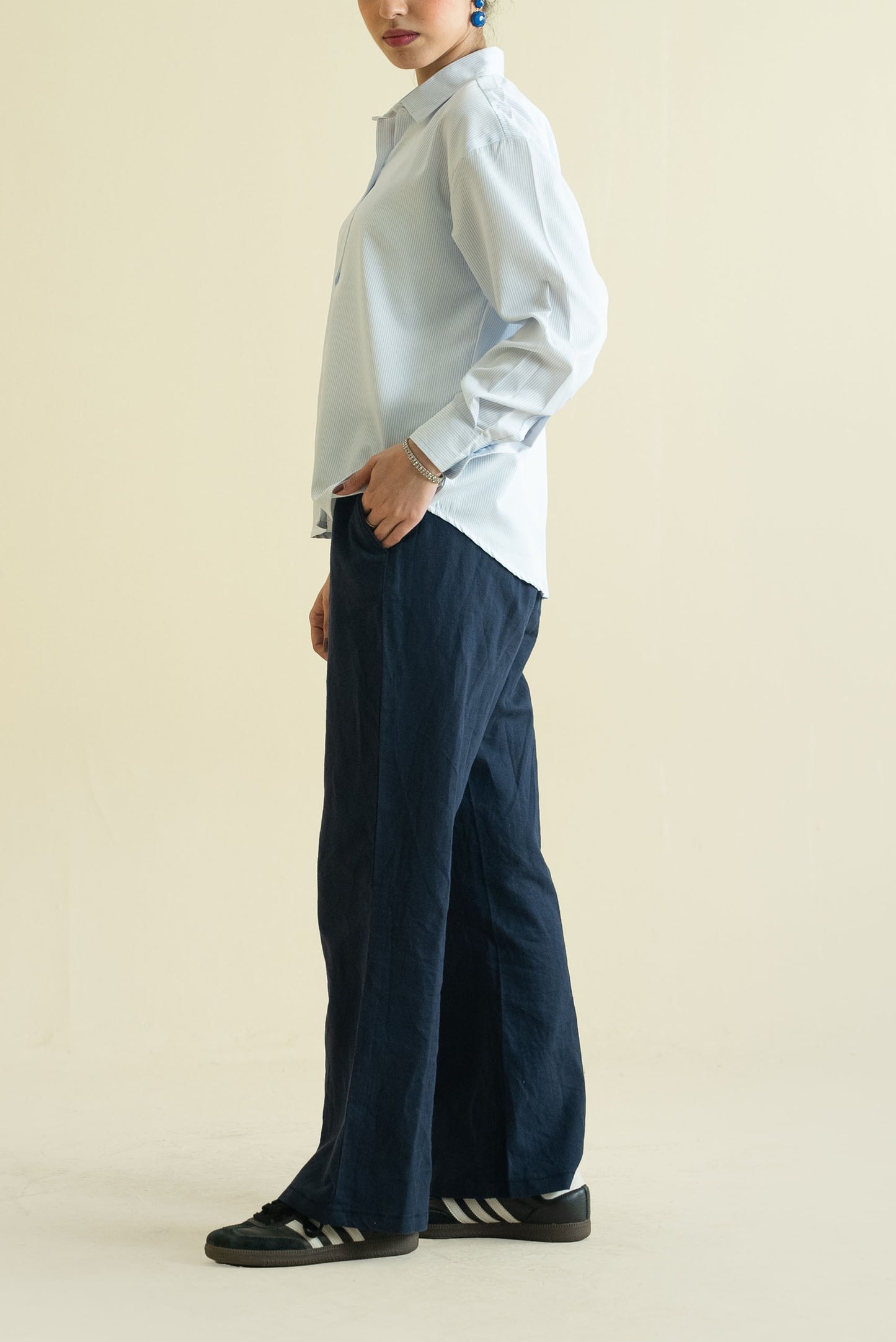 Striped Button Down Shirt (WCS-03)