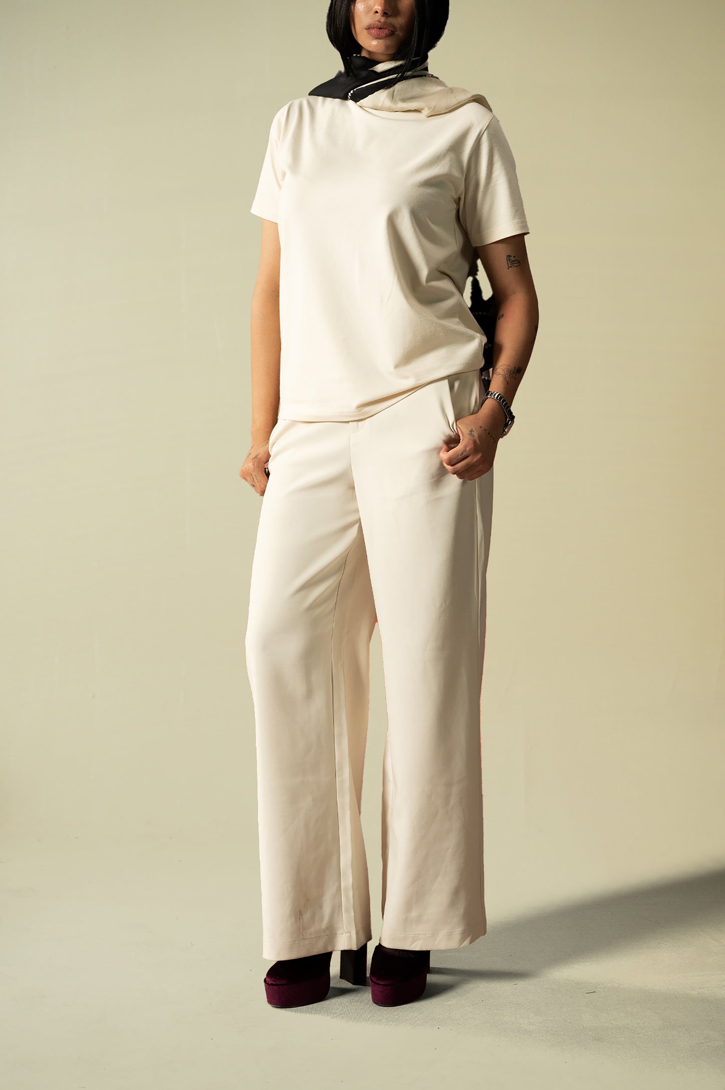Cream Flex T-Shirt