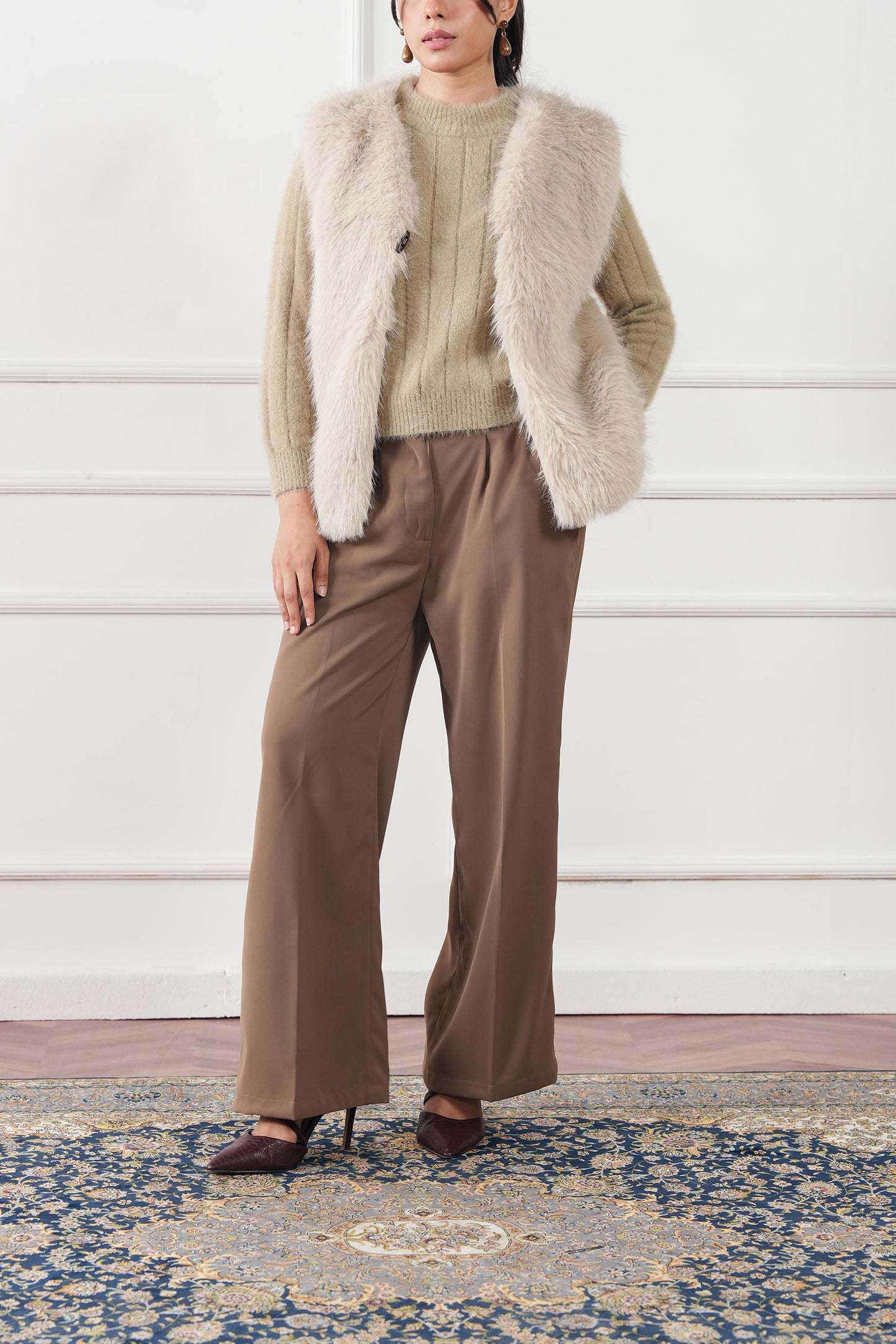 Plush Fur Gilet (WFJ-03)