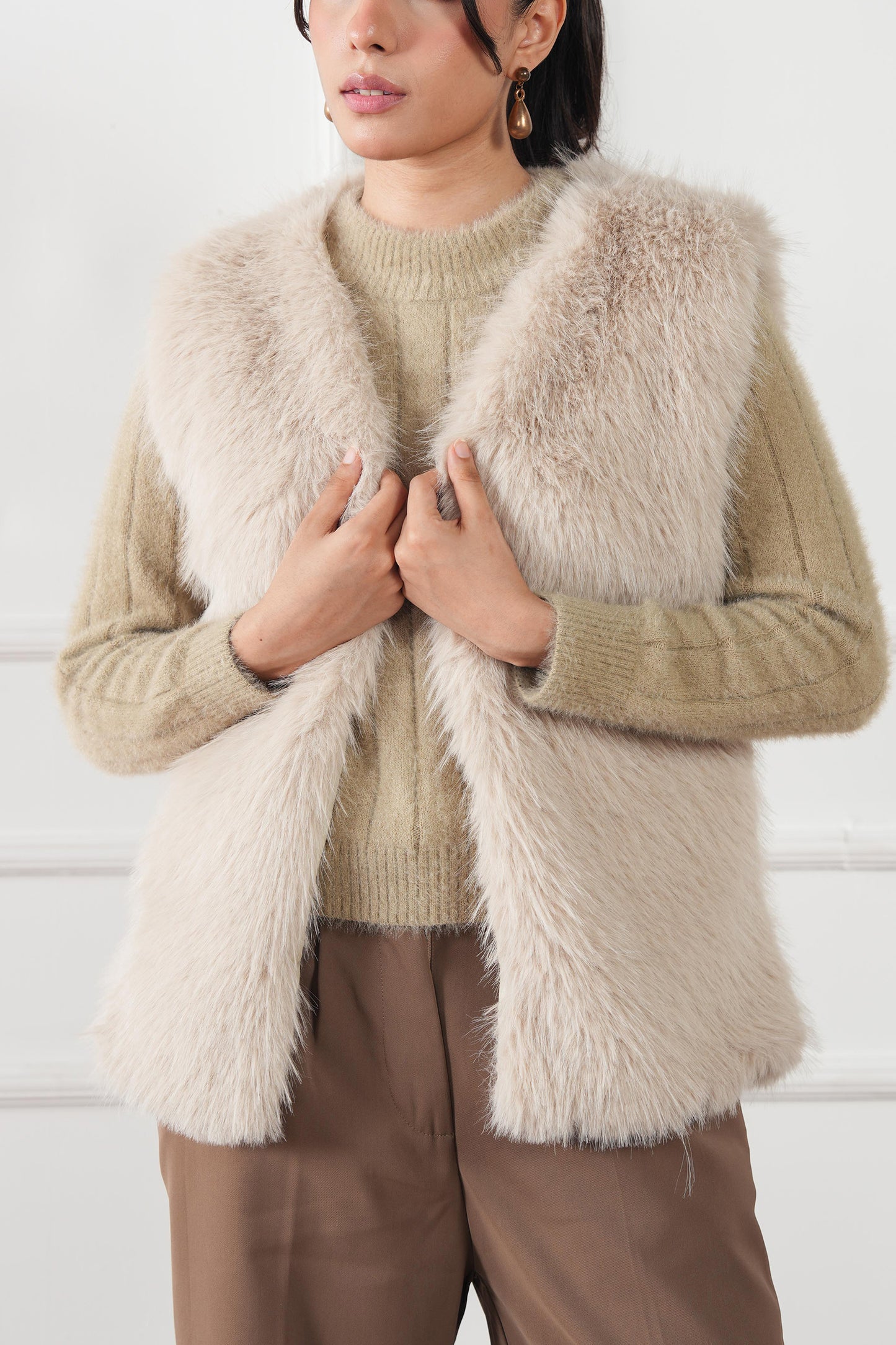 Plush Fur Gilet (WFJ-03)