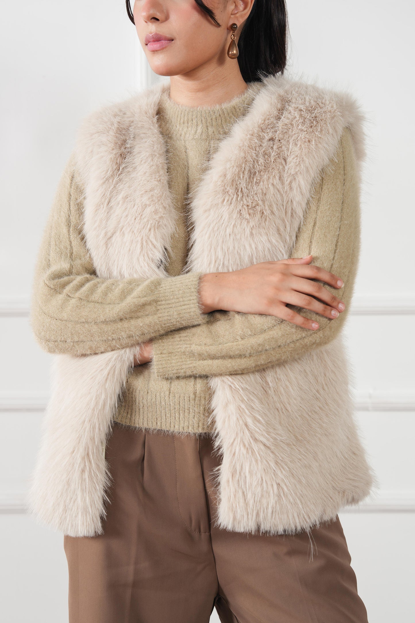 Plush Fur Gilet (WFJ-03)