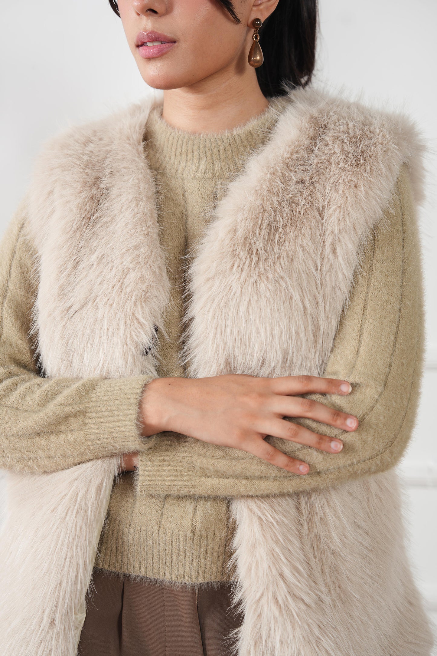 Plush Fur Gilet (WFJ-03)