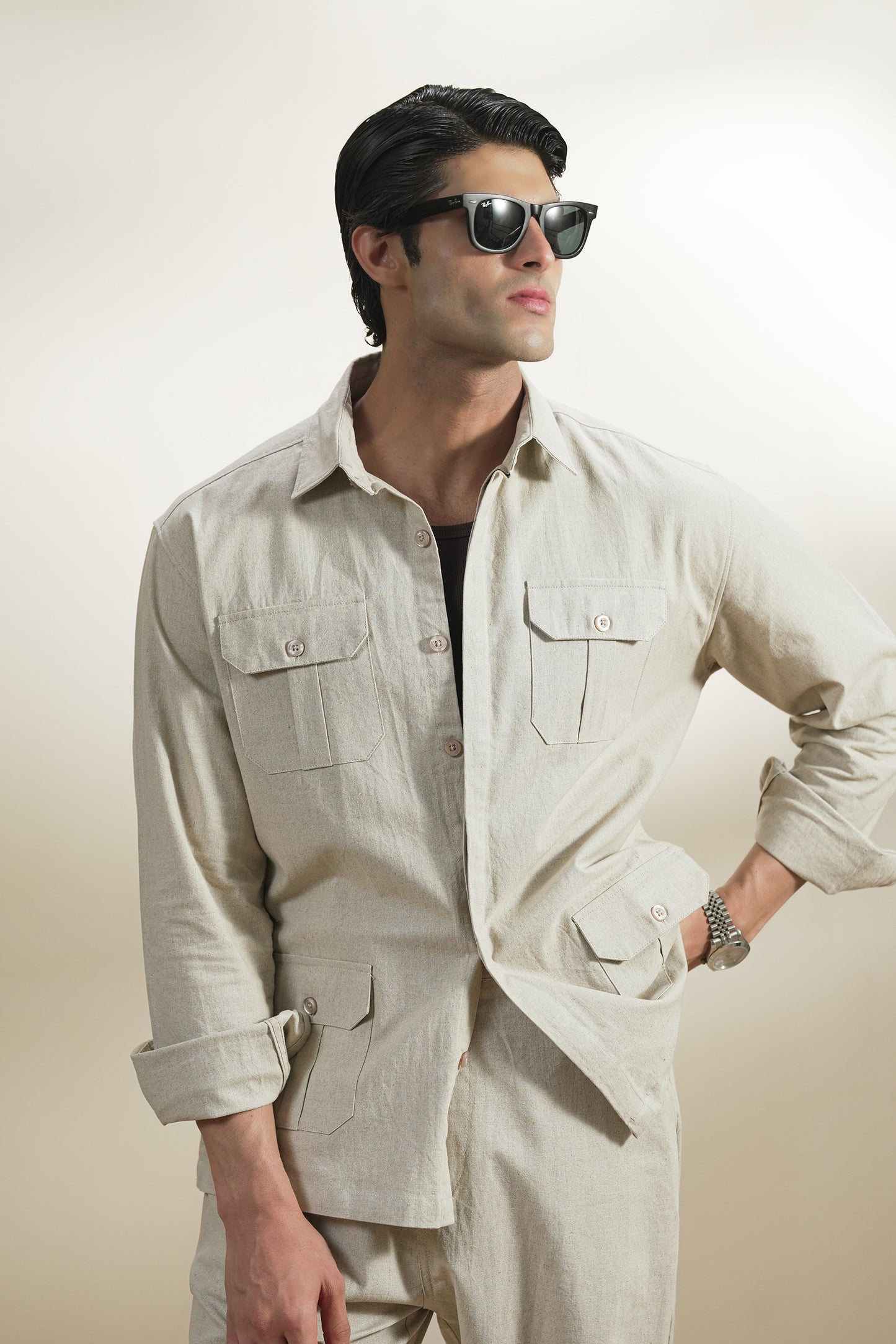 Safari Linen Shirt (MCS-05)