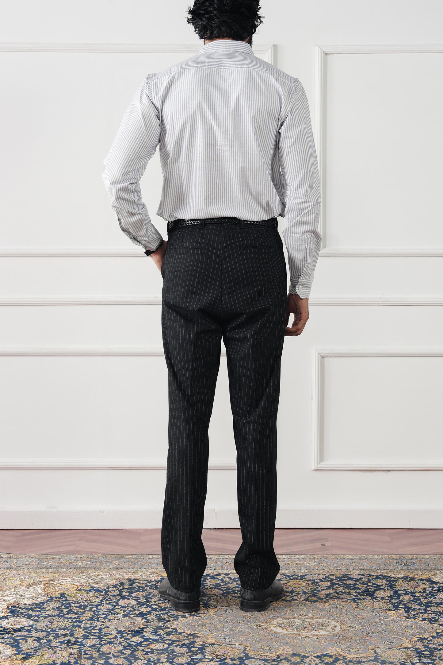 Striped Regular Fit Shirt (MCS-01)