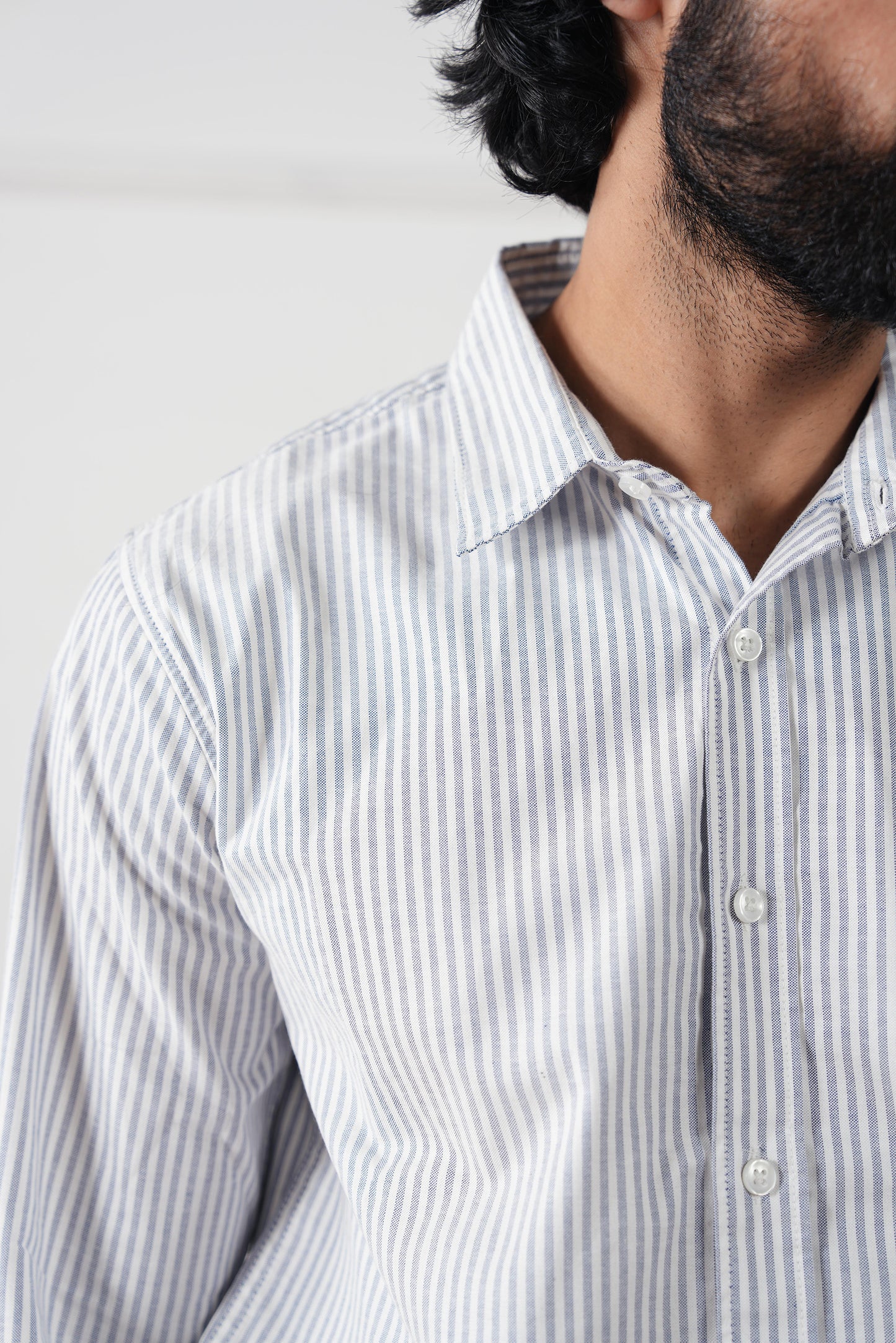 Striped Regular Fit Shirt (MCS-01)