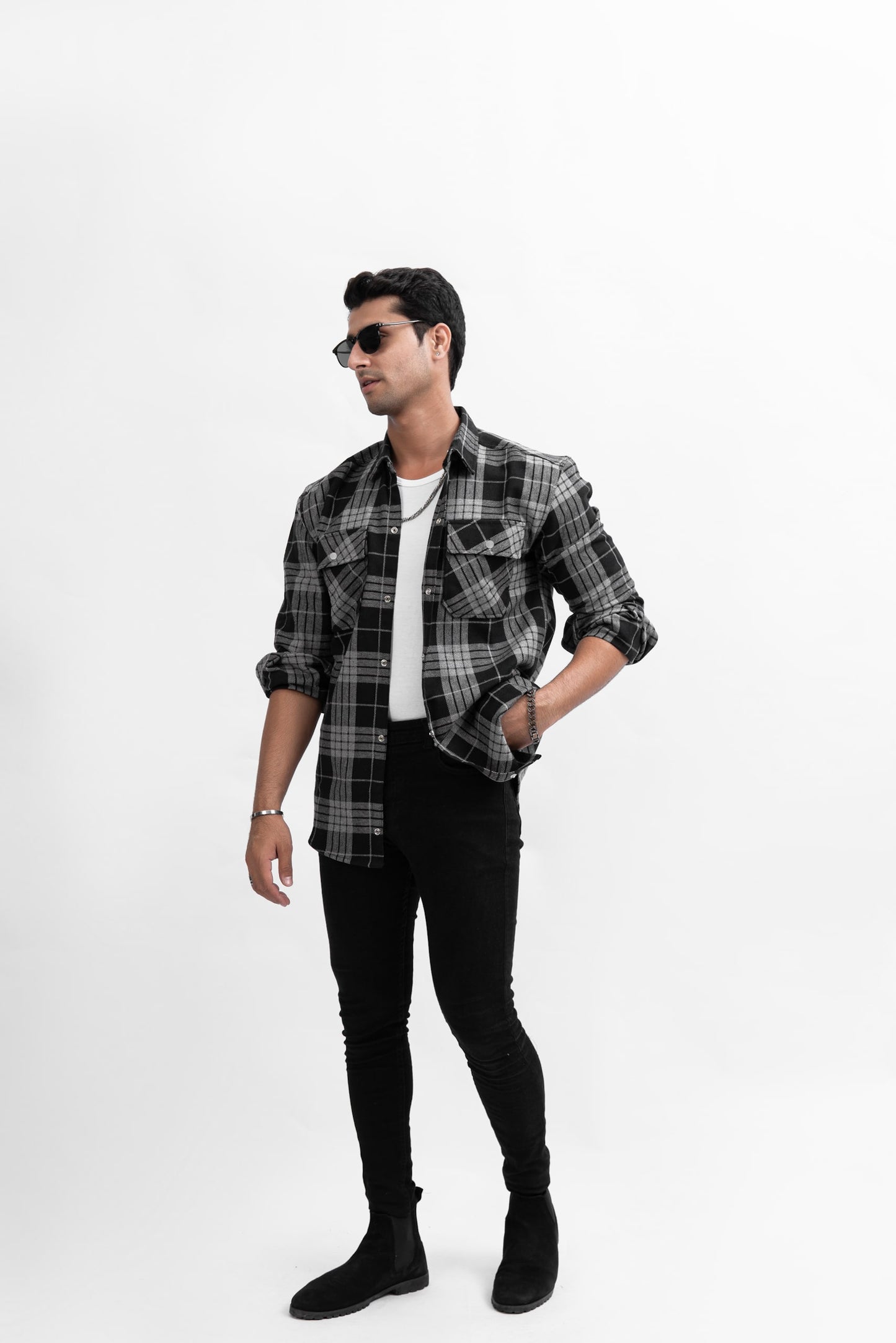 Flannel Shacket (SA005)