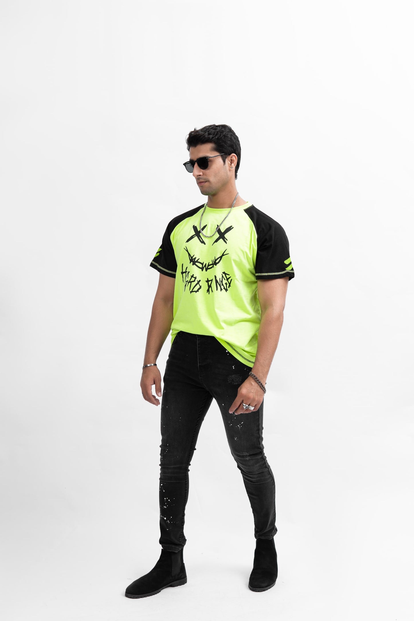 Funky Green Oversized Tee