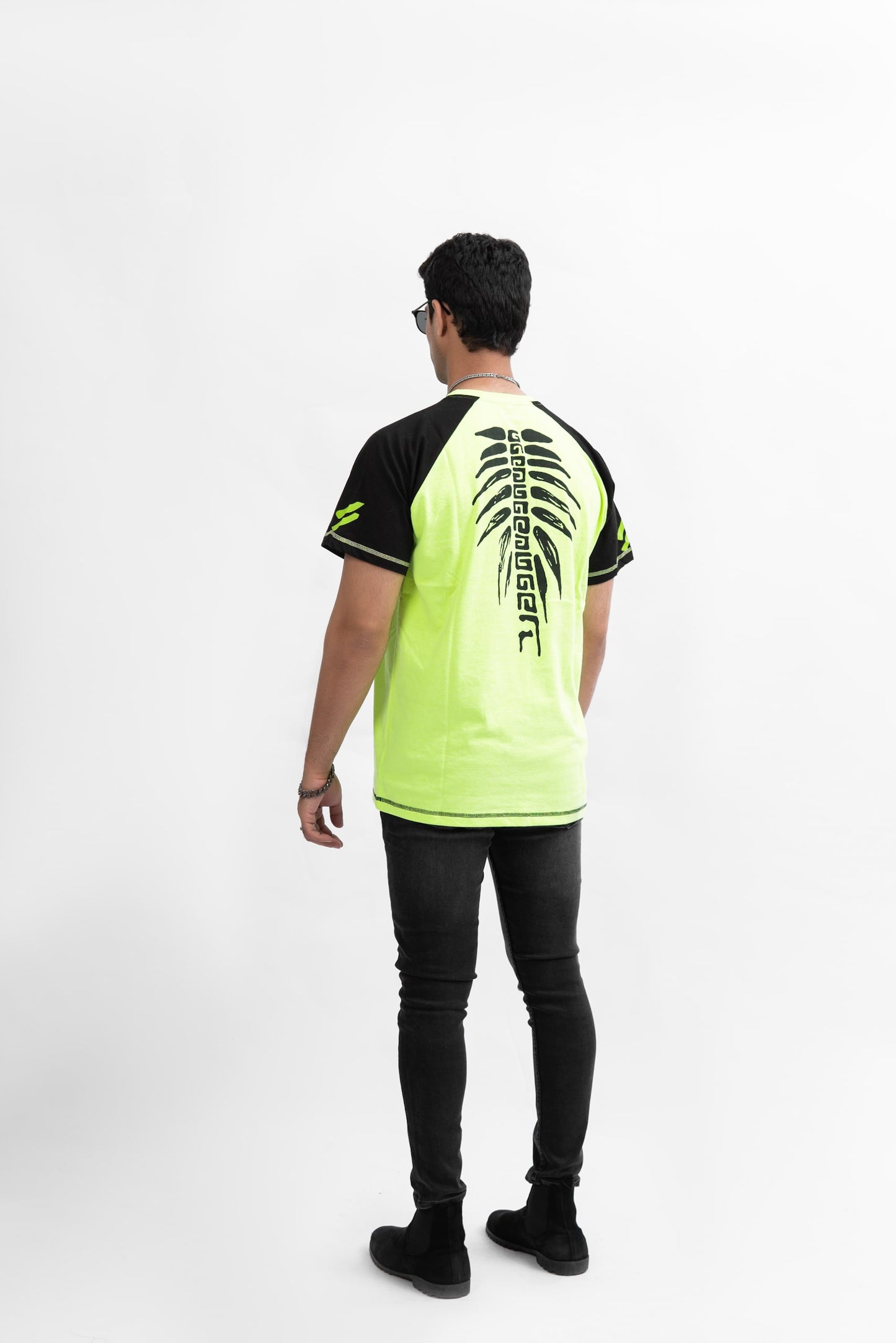 Funky Green Oversized Tee