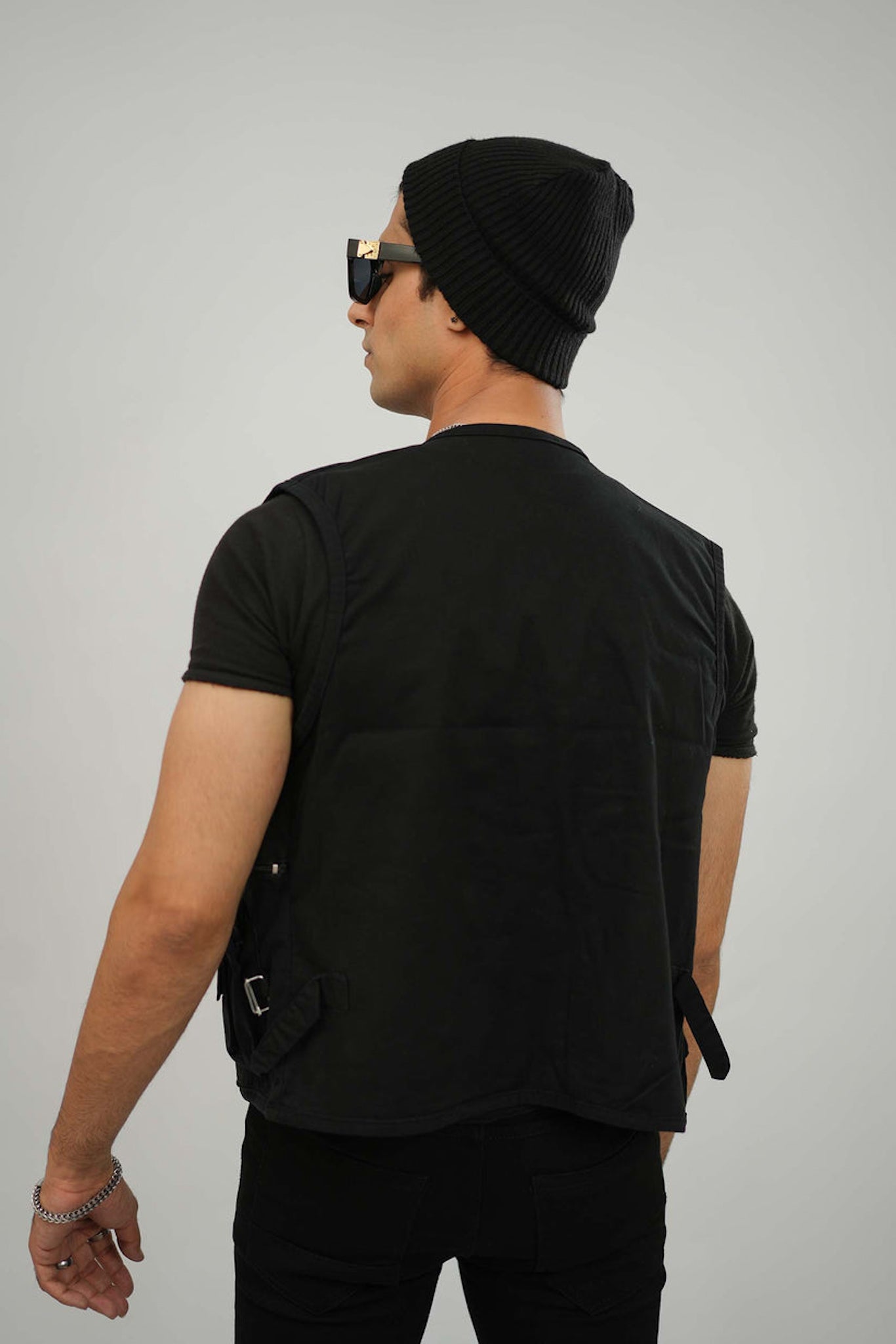 Black Utility Vest
