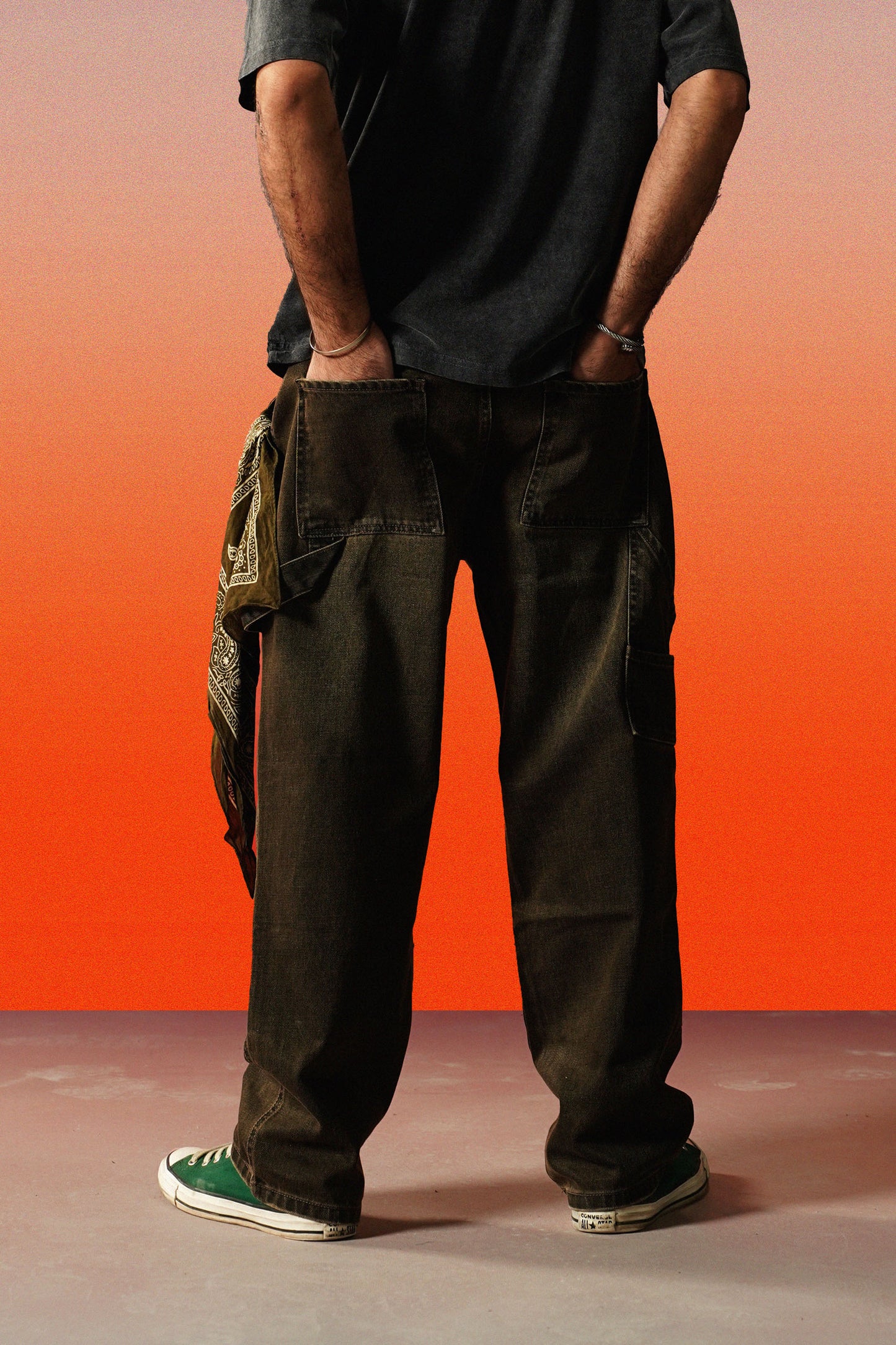Vintage Brown Carpenter Jeans – Straight Fit