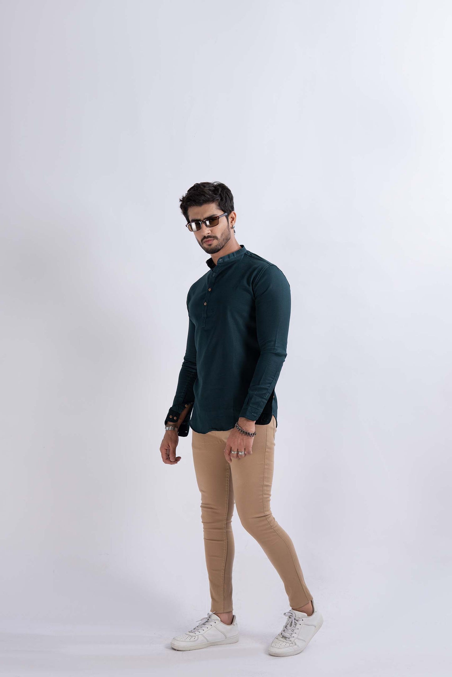 Green Kurta Shirt