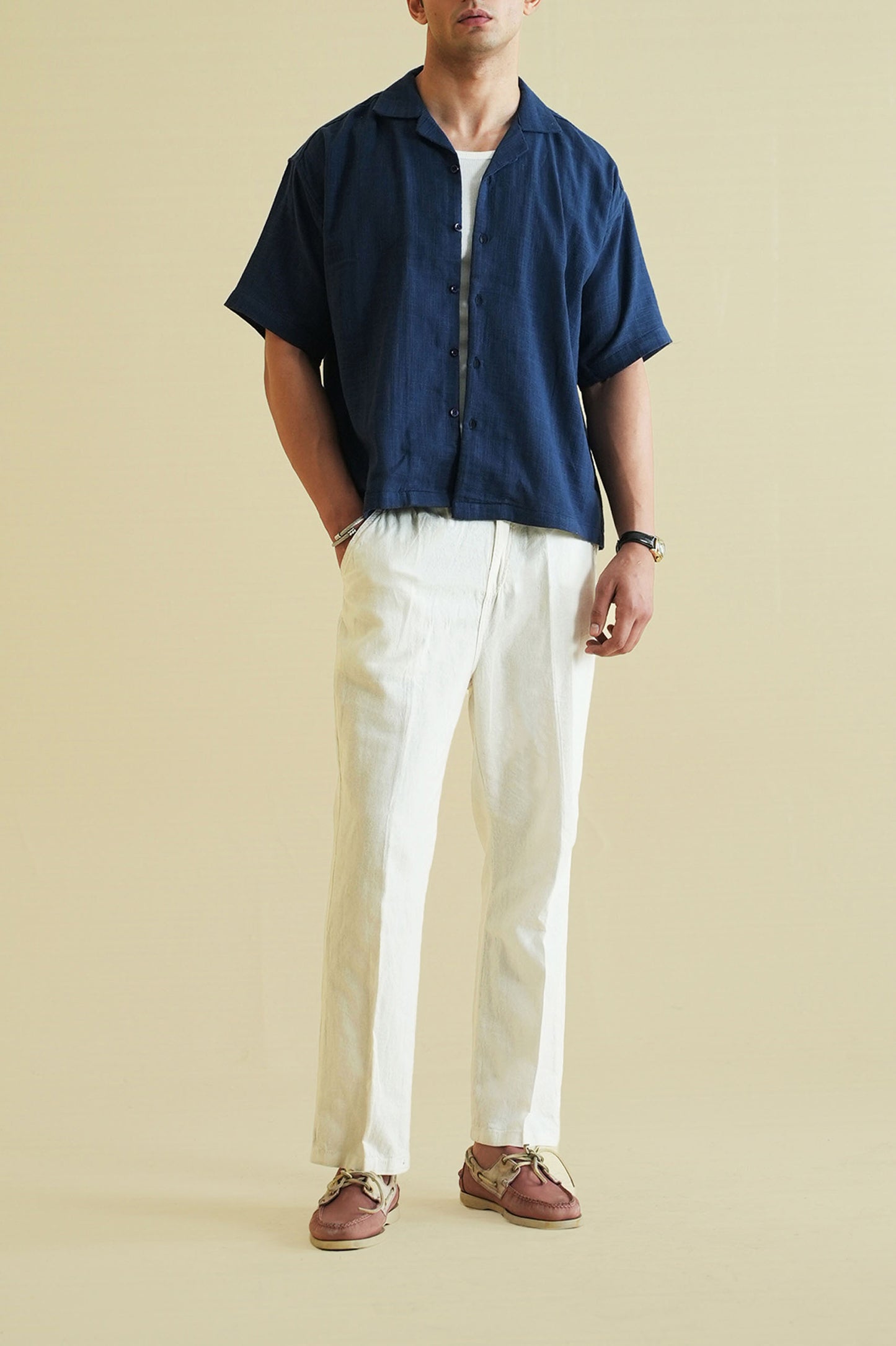 Textured Cuban Shirt (MCS-17)