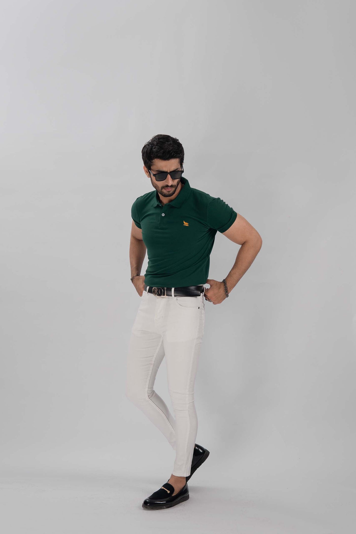 Green Flex Polo Shirt