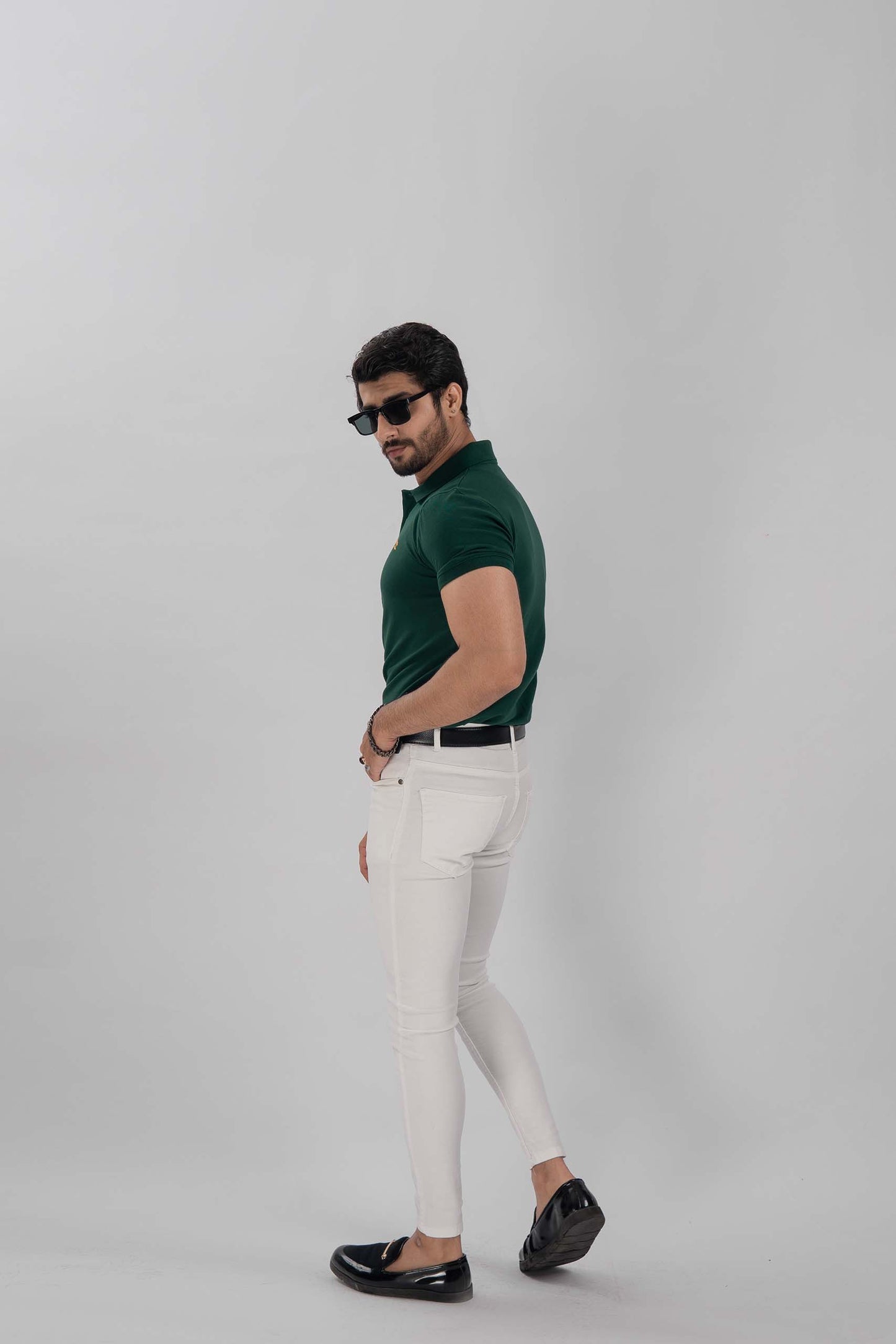 Green Flex Polo Shirt