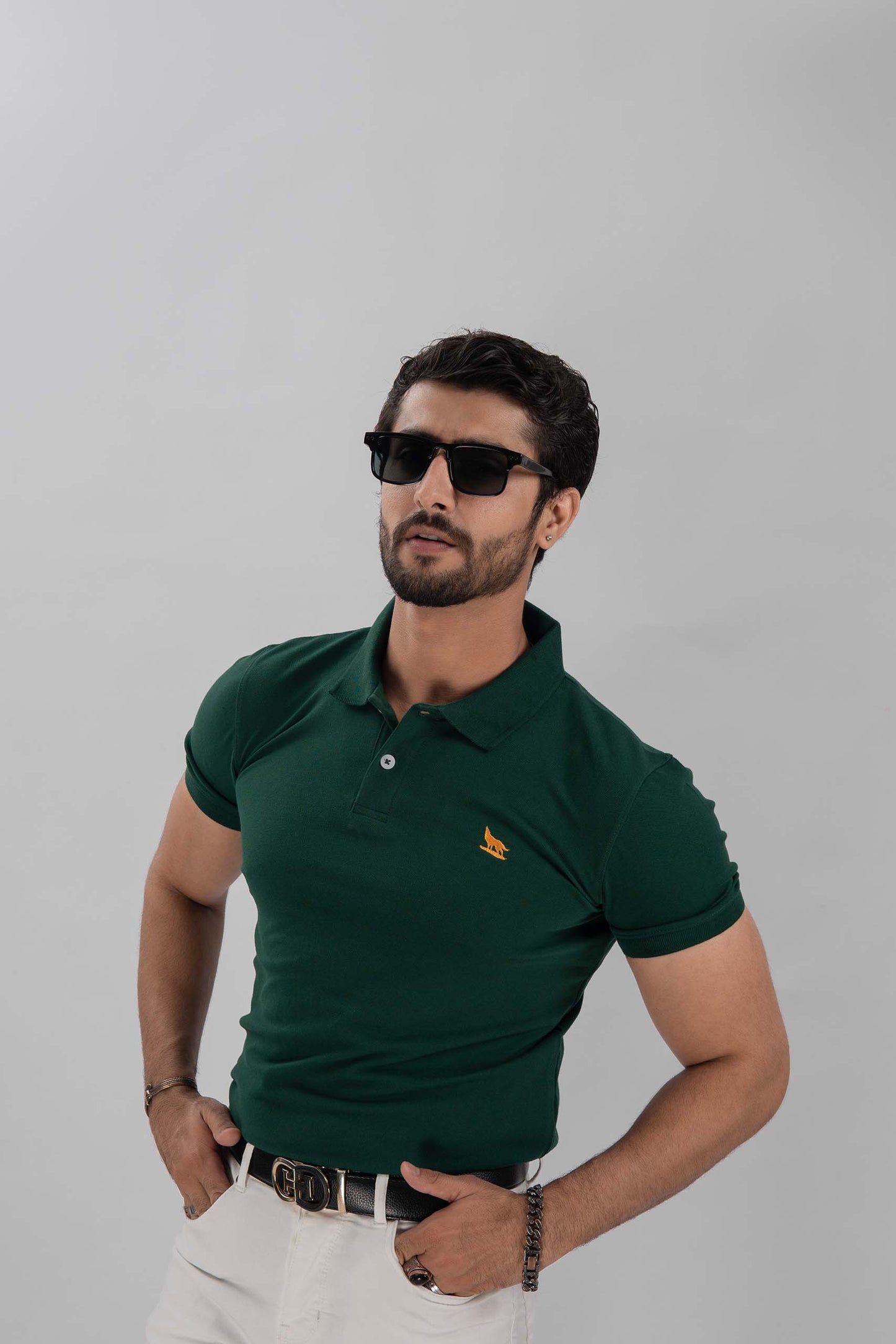 Green Flex Polo Shirt