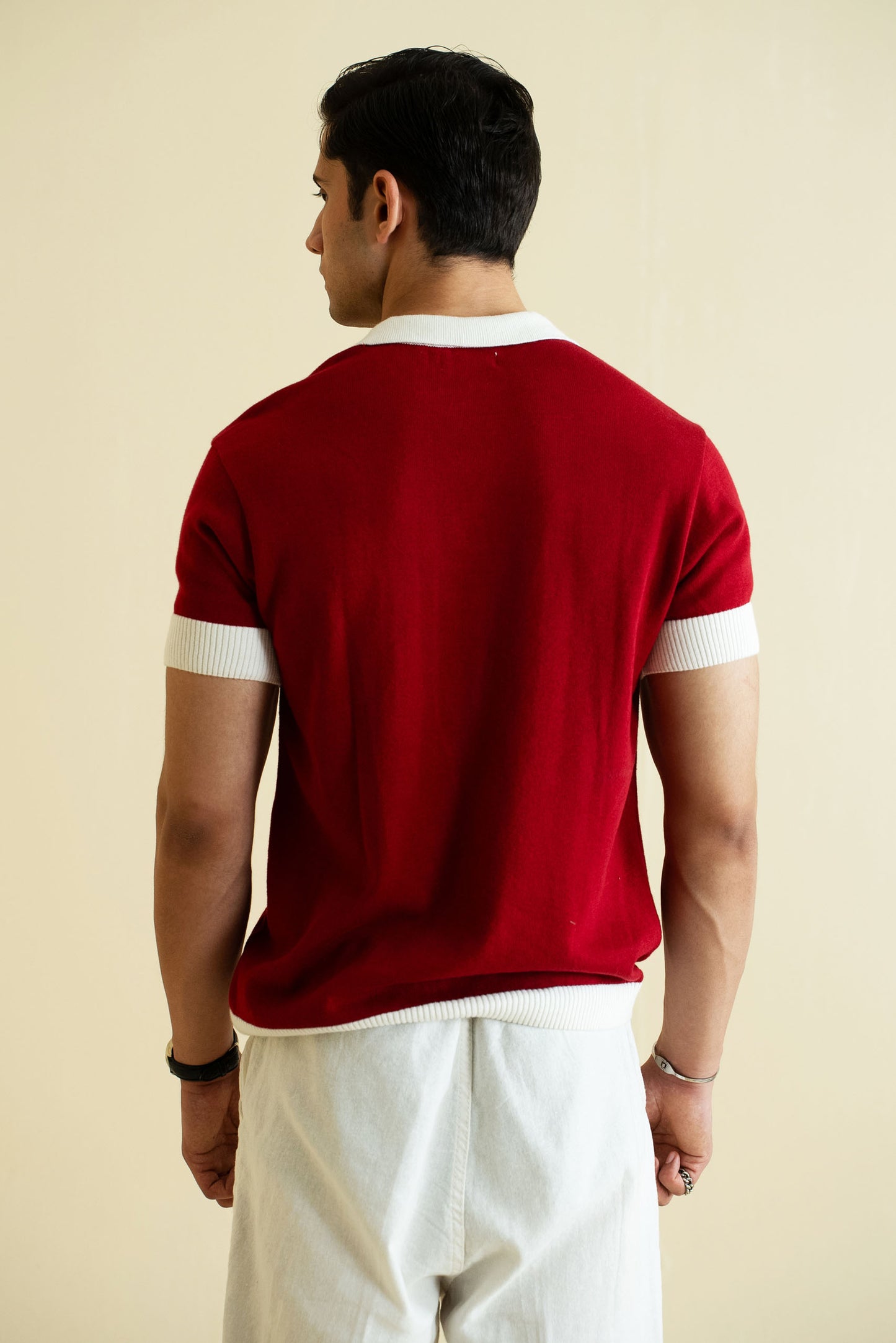 Fine Knit Polo Shirt (KPS-07)