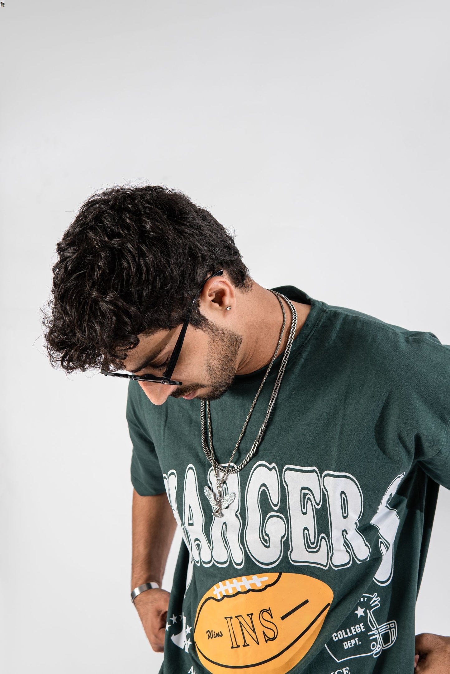 Chargers Oversized Tee