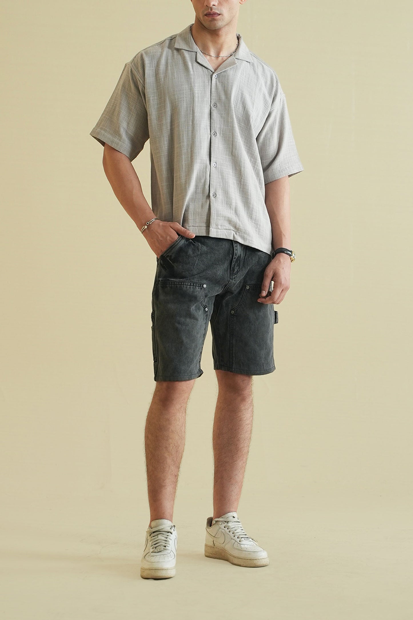 Textured Cuban Shirt (MCS-18)