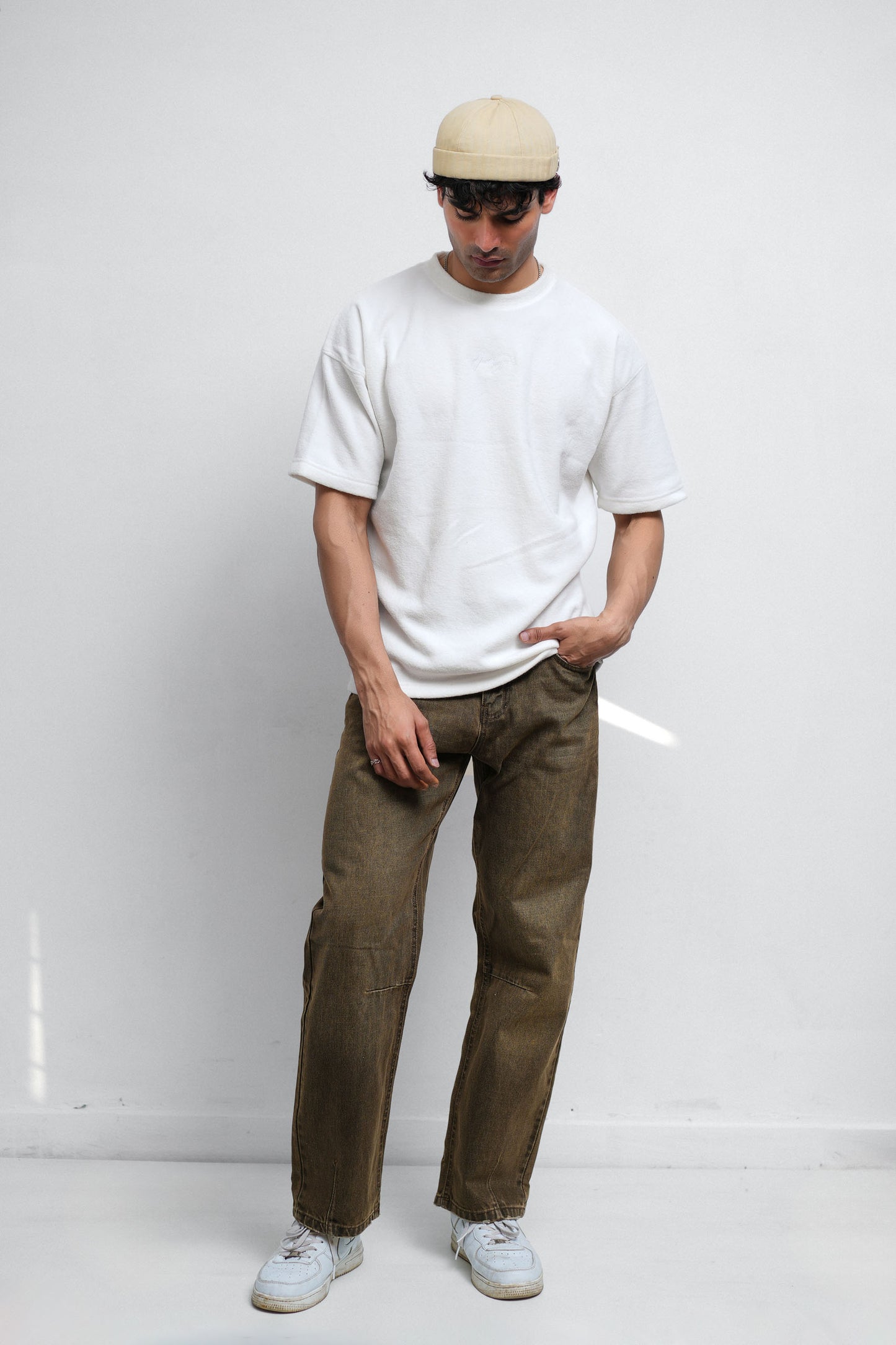Vintage Brown Jeans - Straight Fit