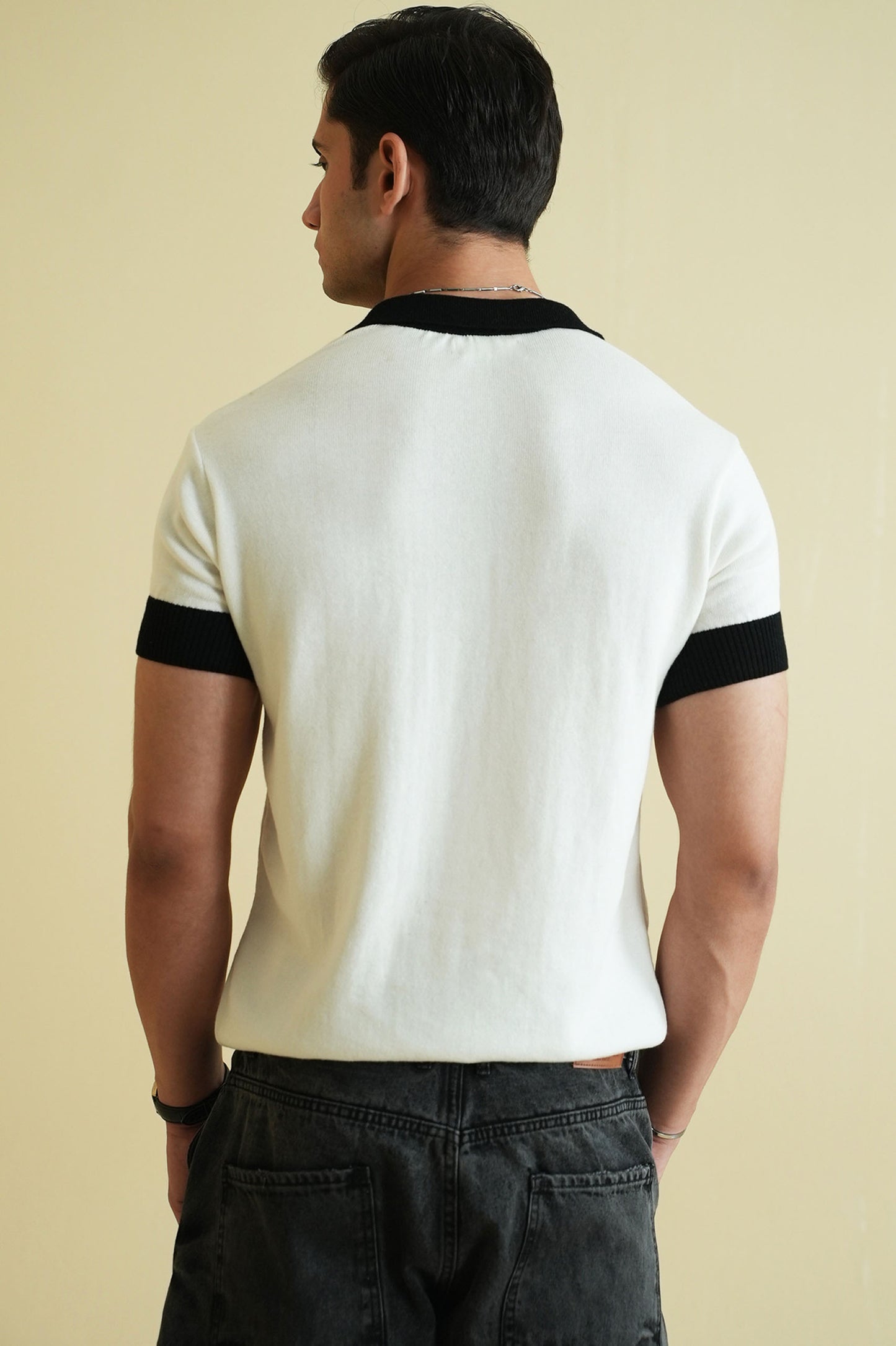 Fine Knit Polo Shirt (KPS-08)