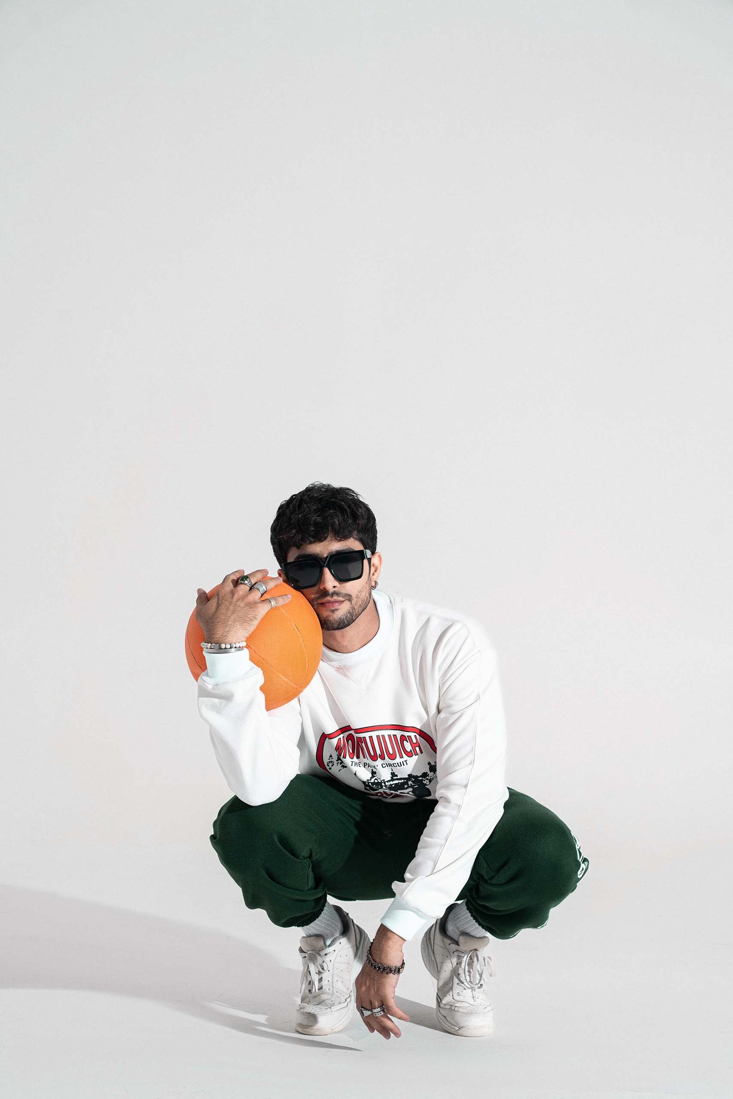 Barcelona Cream Sweatshirt