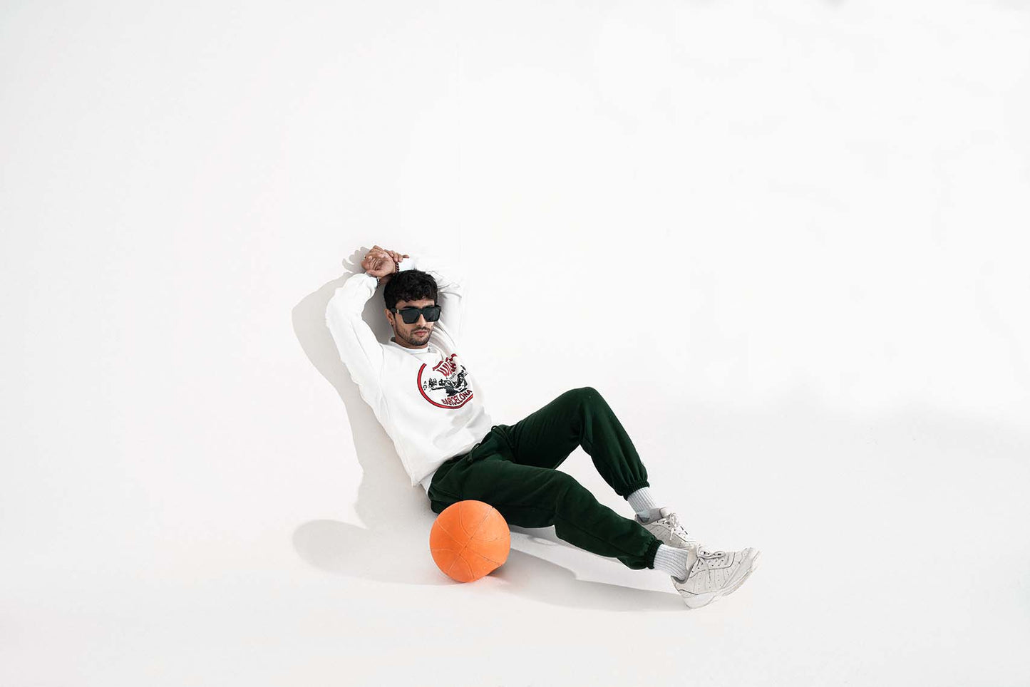 Barcelona Cream Sweatshirt
