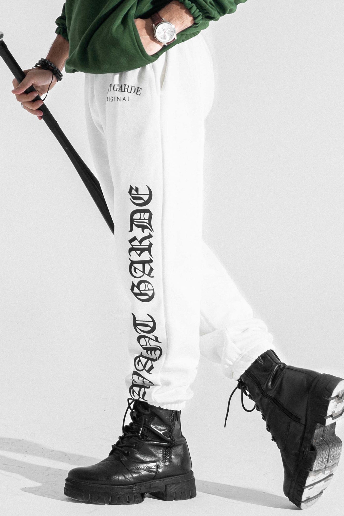 Cream Jogger Pants