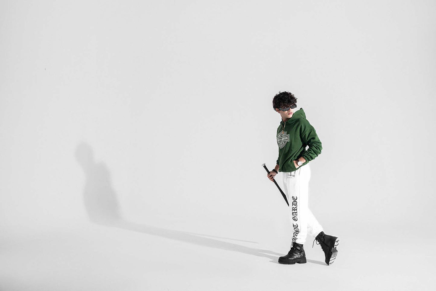 Cream Jogger Pants