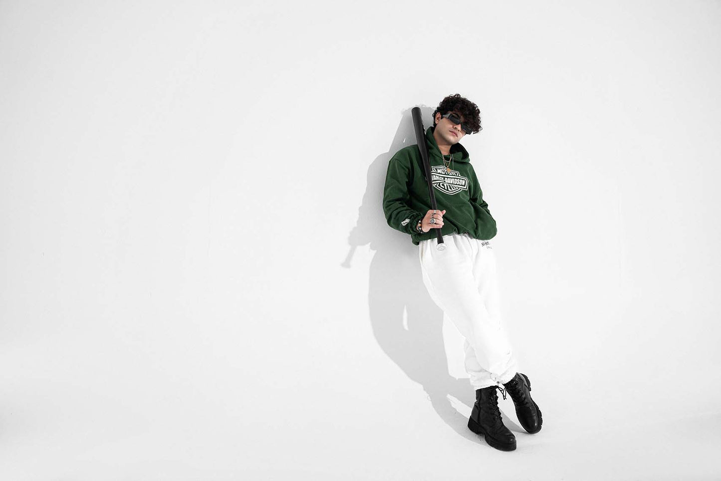 Harley Green Hoodie