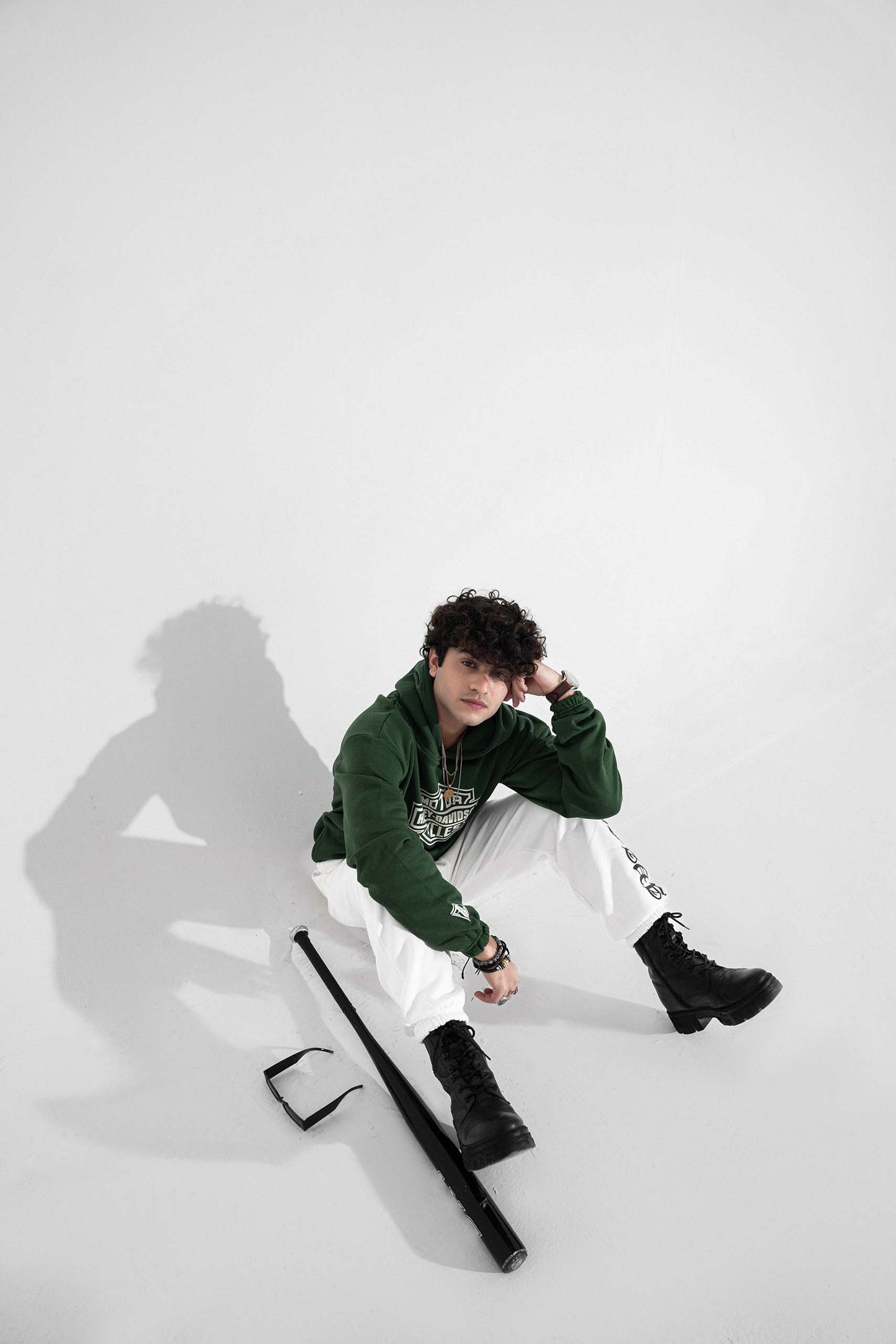 Harley Green Hoodie
