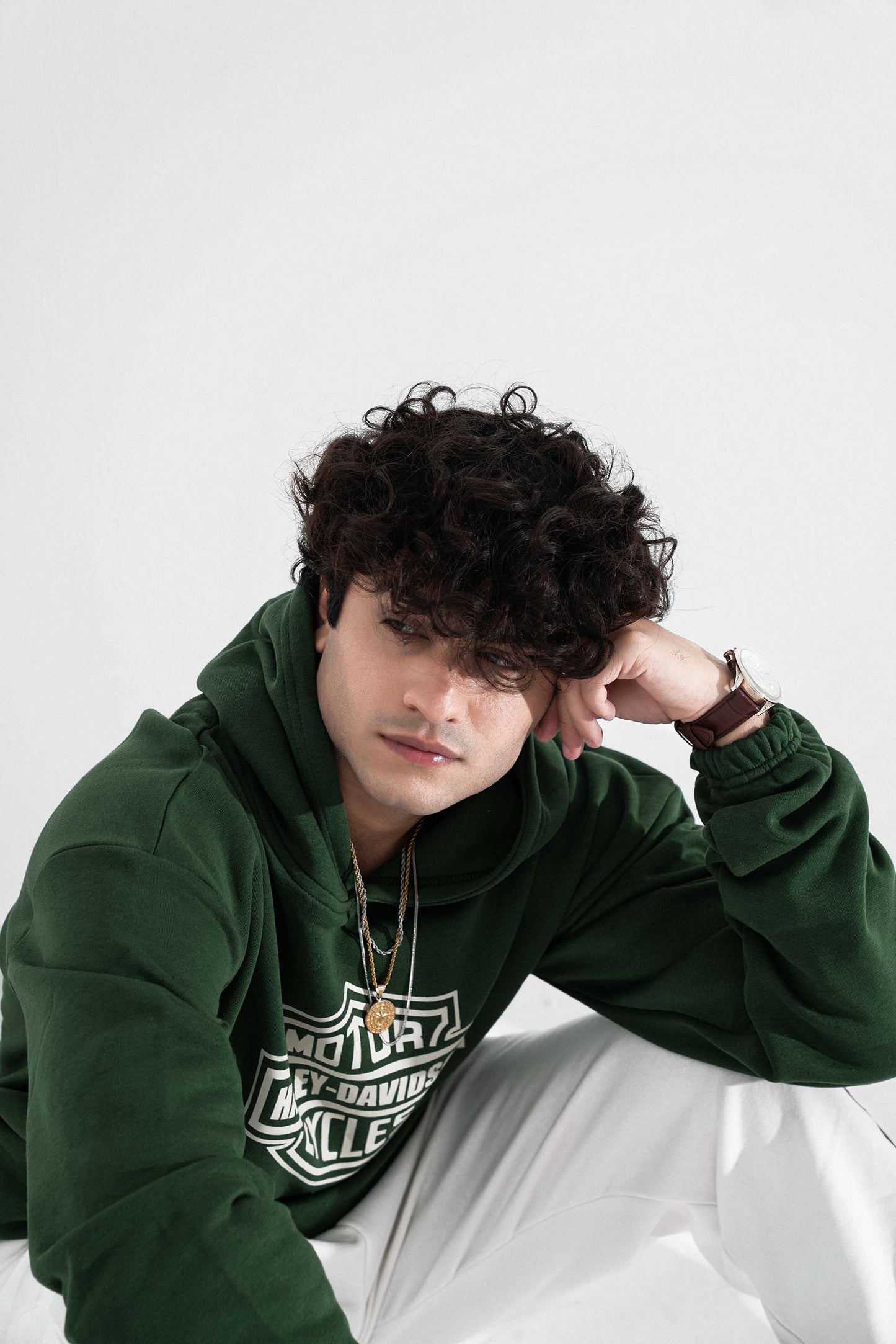 Harley Green Hoodie