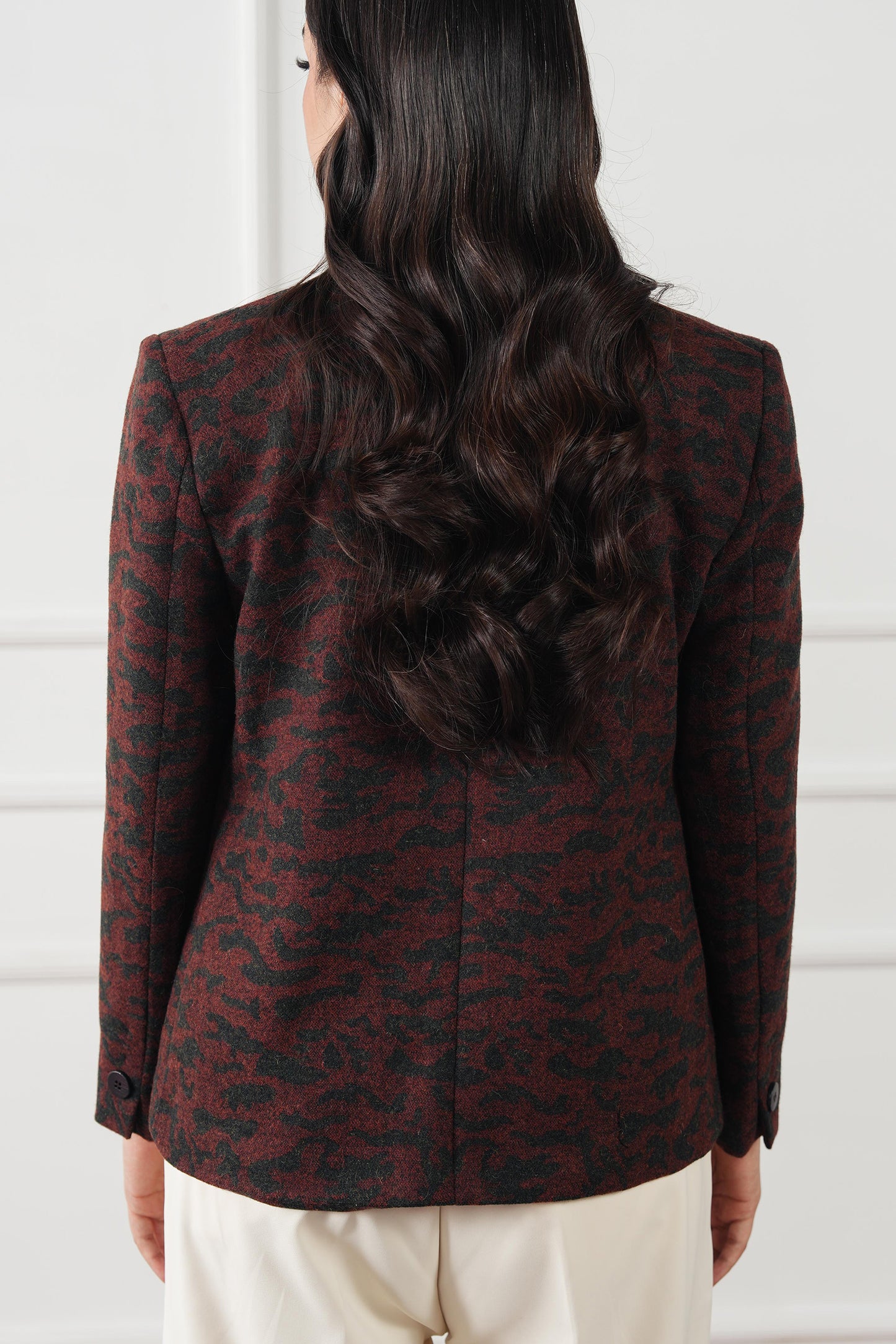 The Bordeaux Wool Jacket