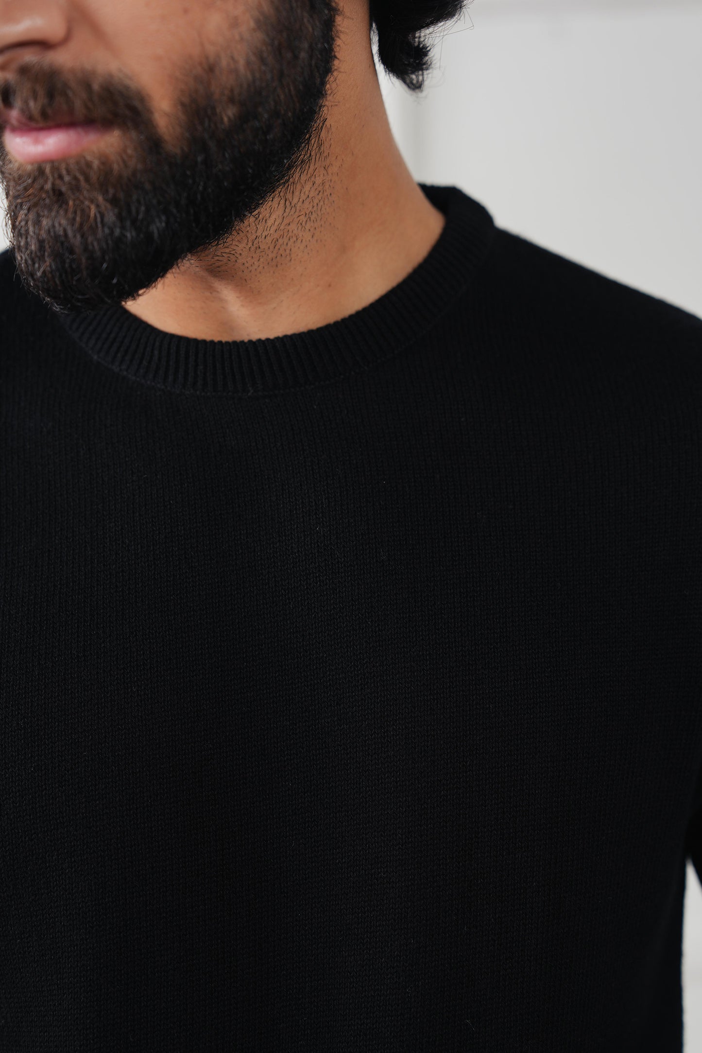 Crew Neck Knit Sweater (MKS-03)