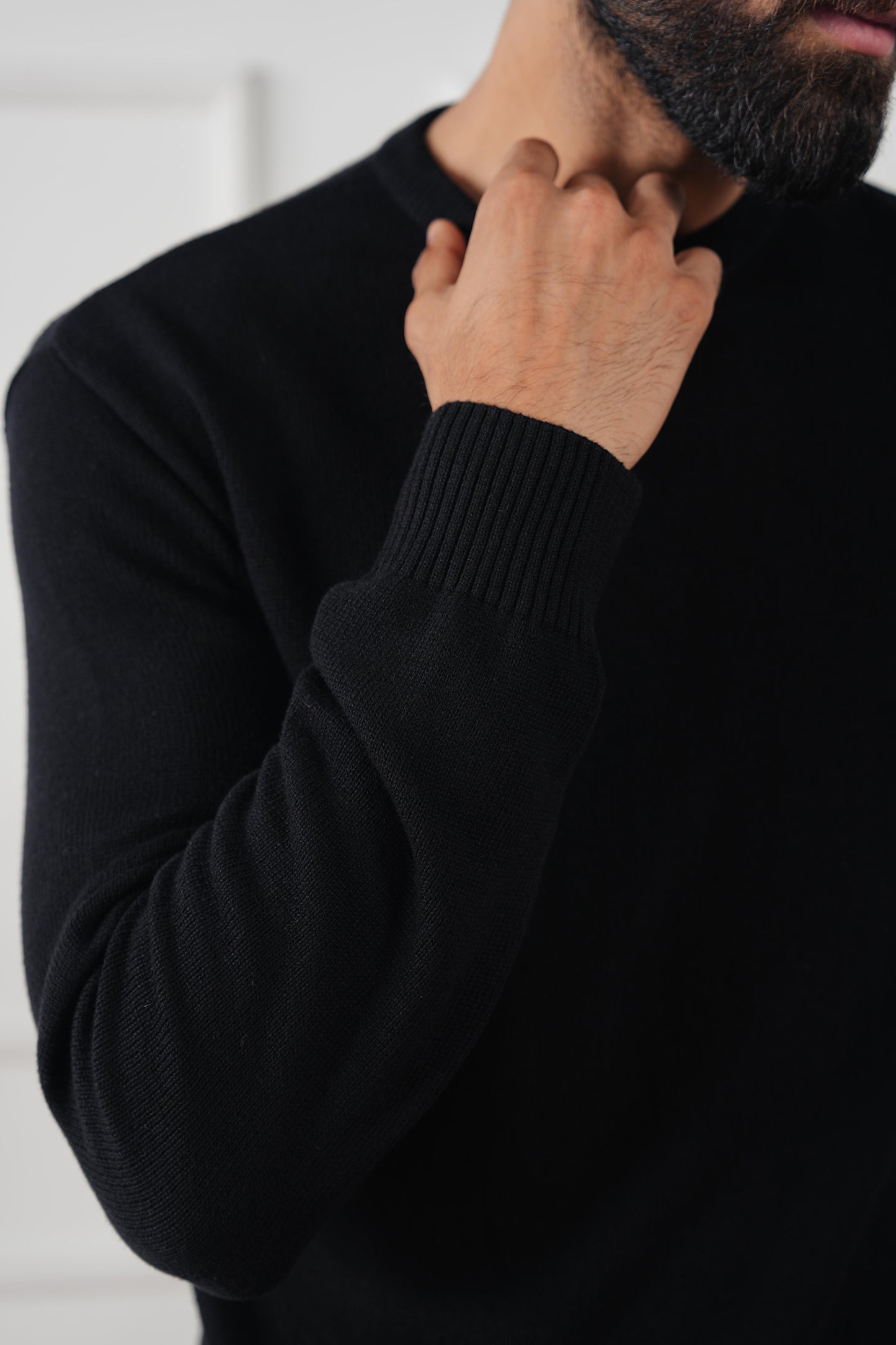 Crew Neck Knit Sweater (MKS-03)