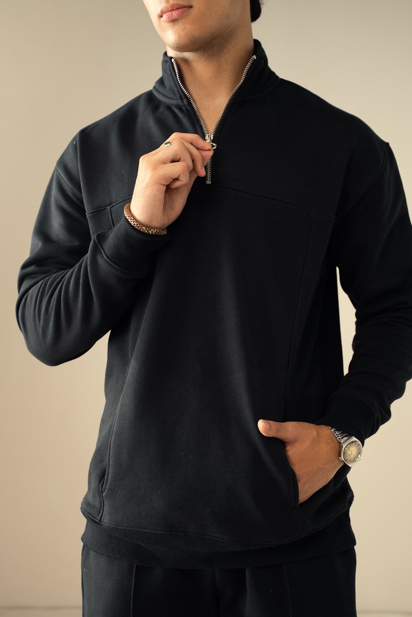 Quarter Zip Sweatshirt (MNZ-07)