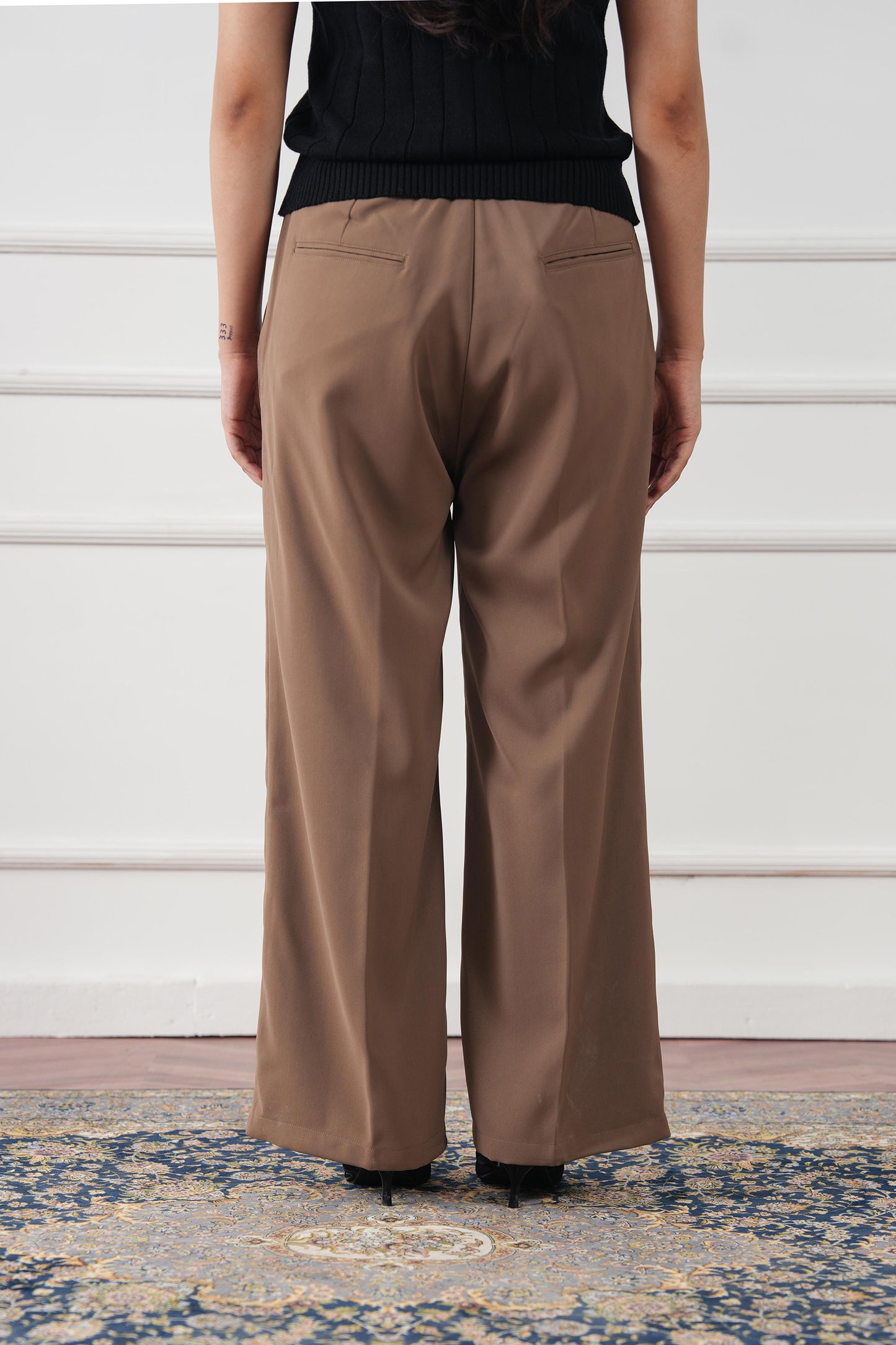 Straight Pleated Pant (WDP-02)