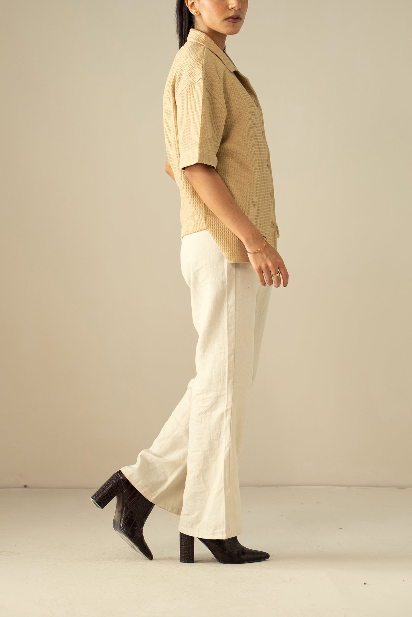 Waffle Knit Cuban Shirt (WBD-02)