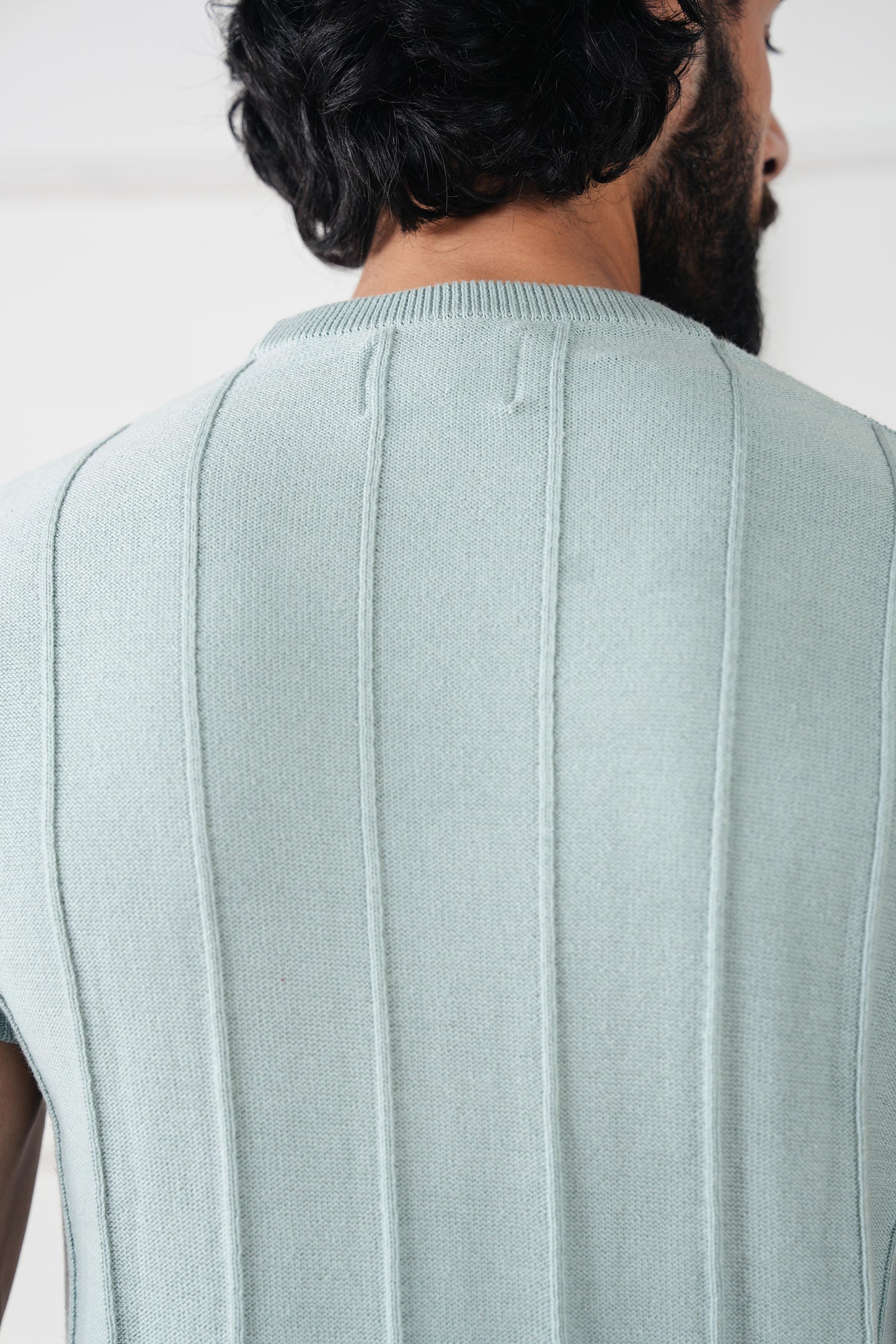 Striped Knit T-Shirt (MKT-01)