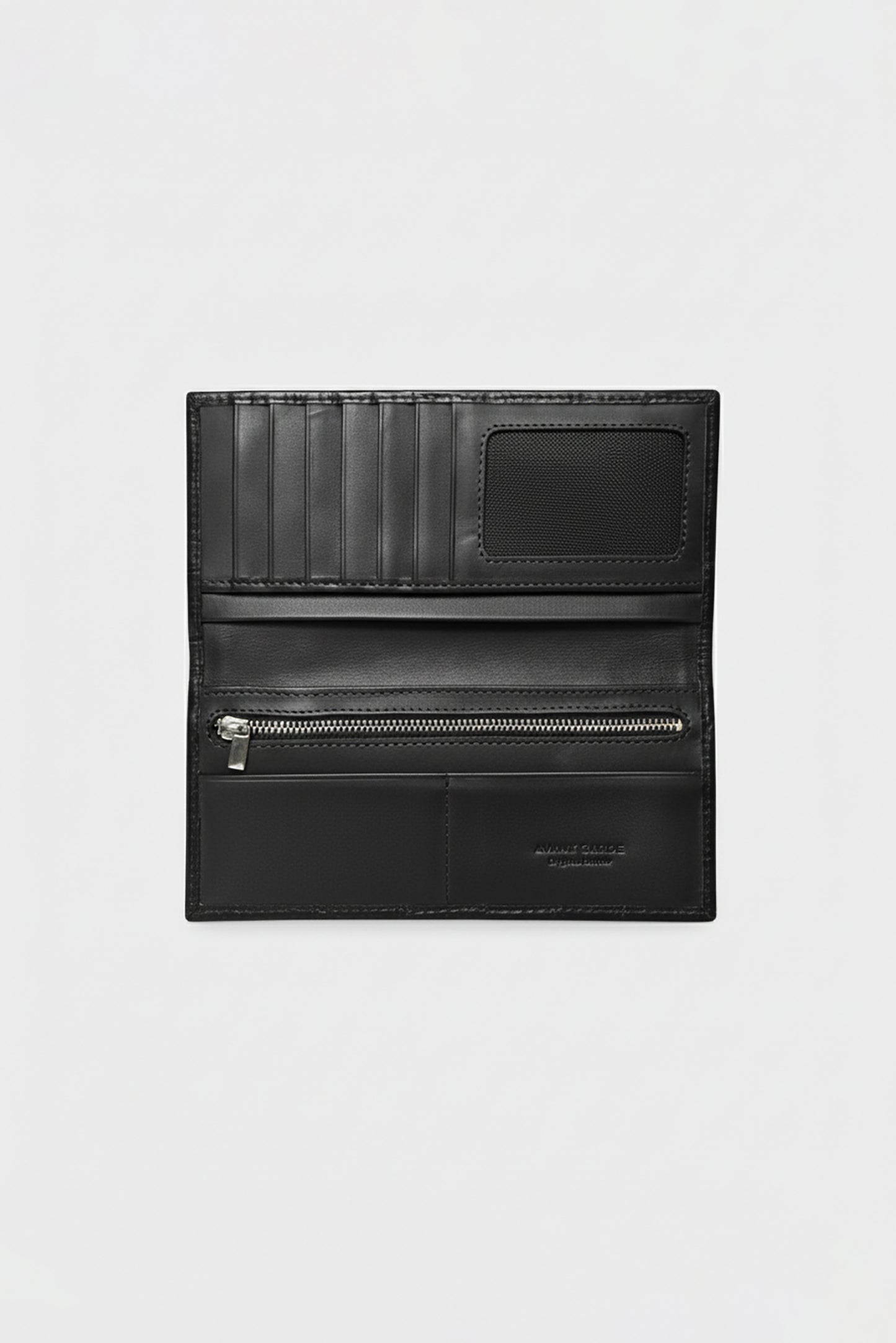 Croc Textured Leather Long Wallet (LW-02)