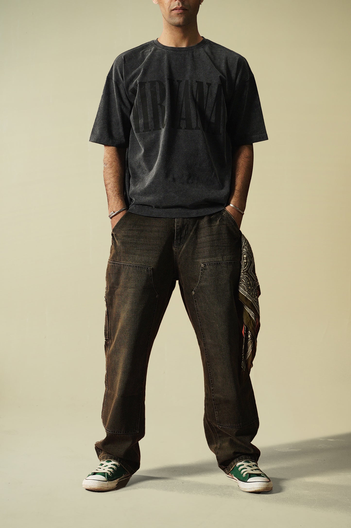 Nirvana Washed Oversized T-Shirt
