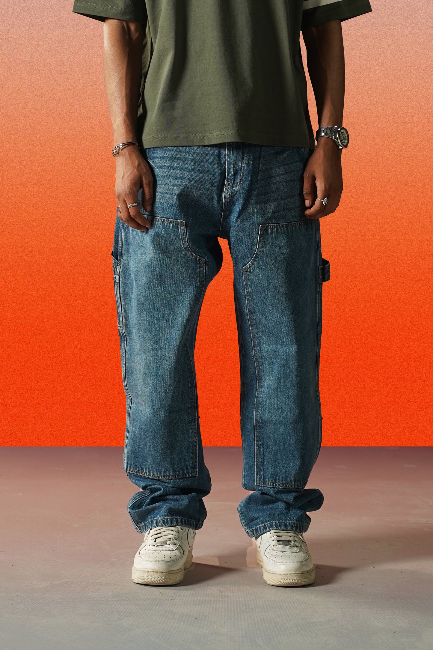 Blue Carpenter Jeans – Straight Fit