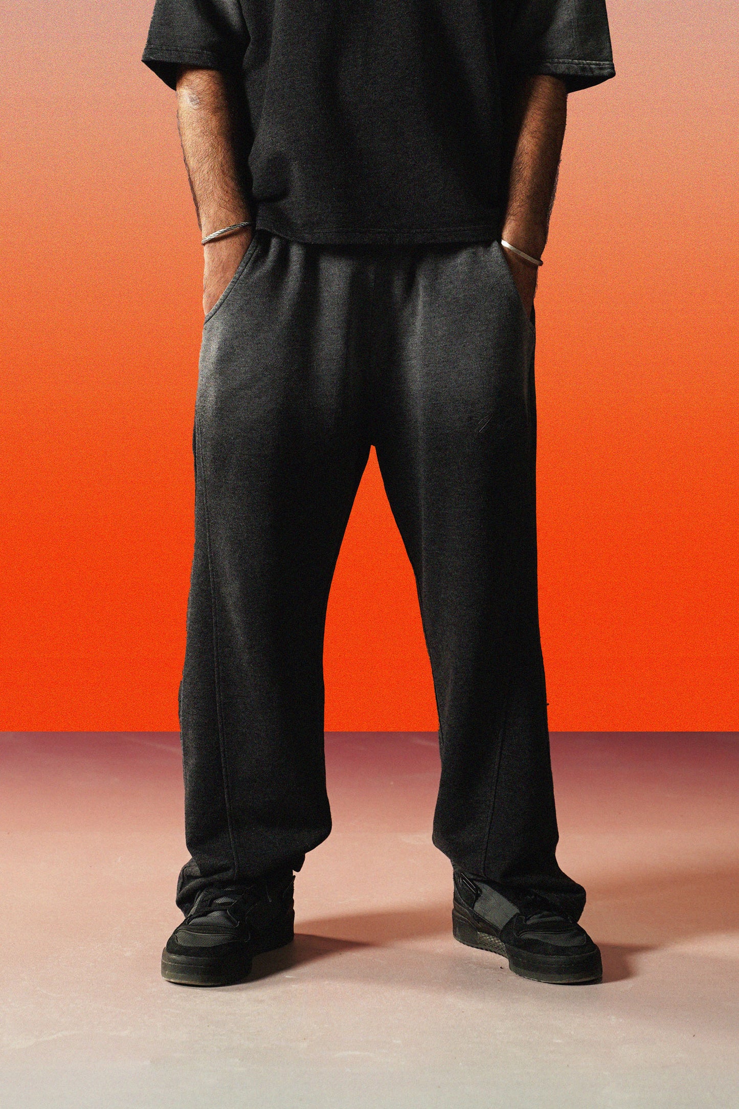 Gradient Washed Relaxed Fit Heavyweight Trouser