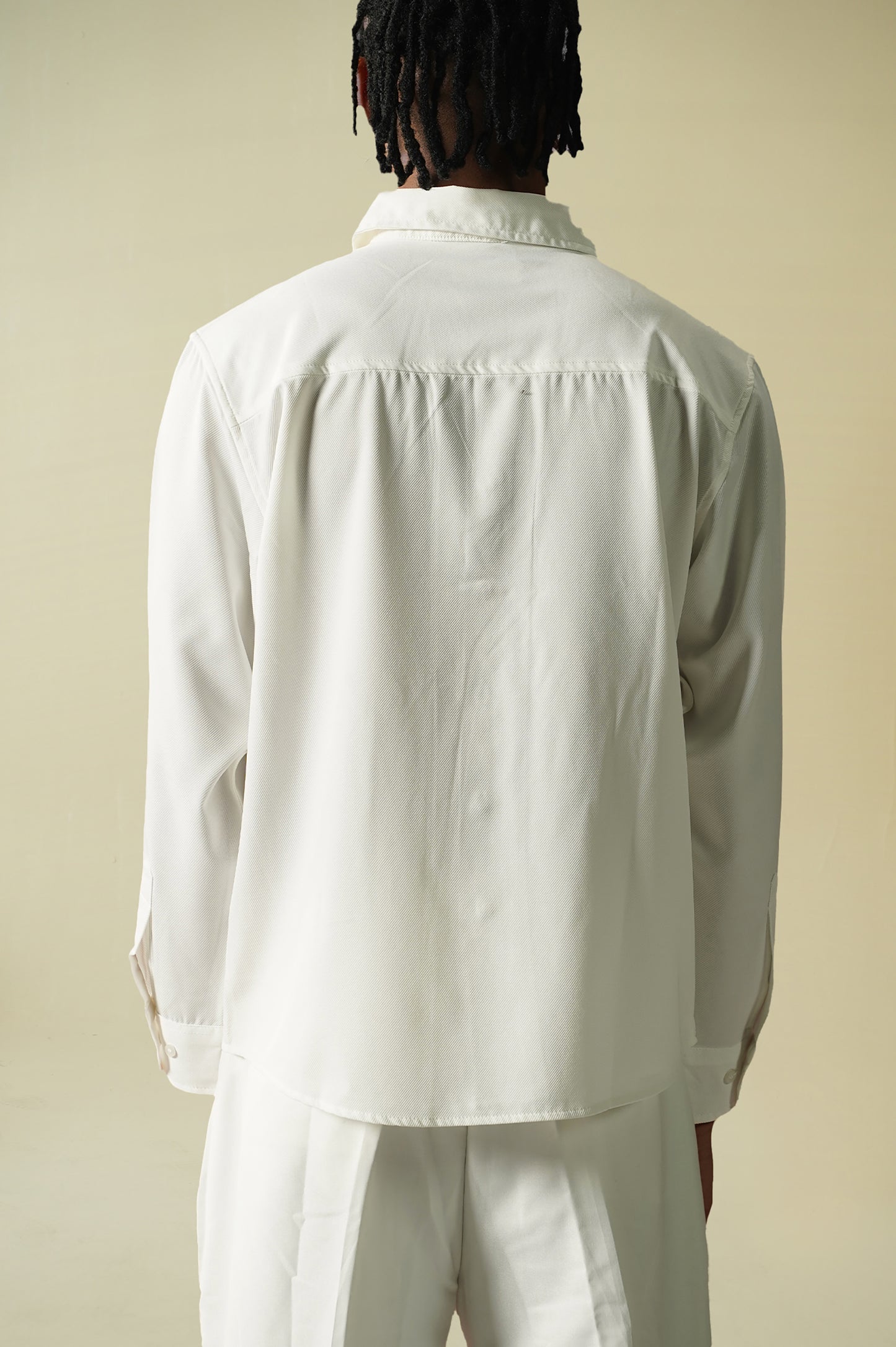 Textured Button Down Shirt - Full Sleeve (MDS-08)