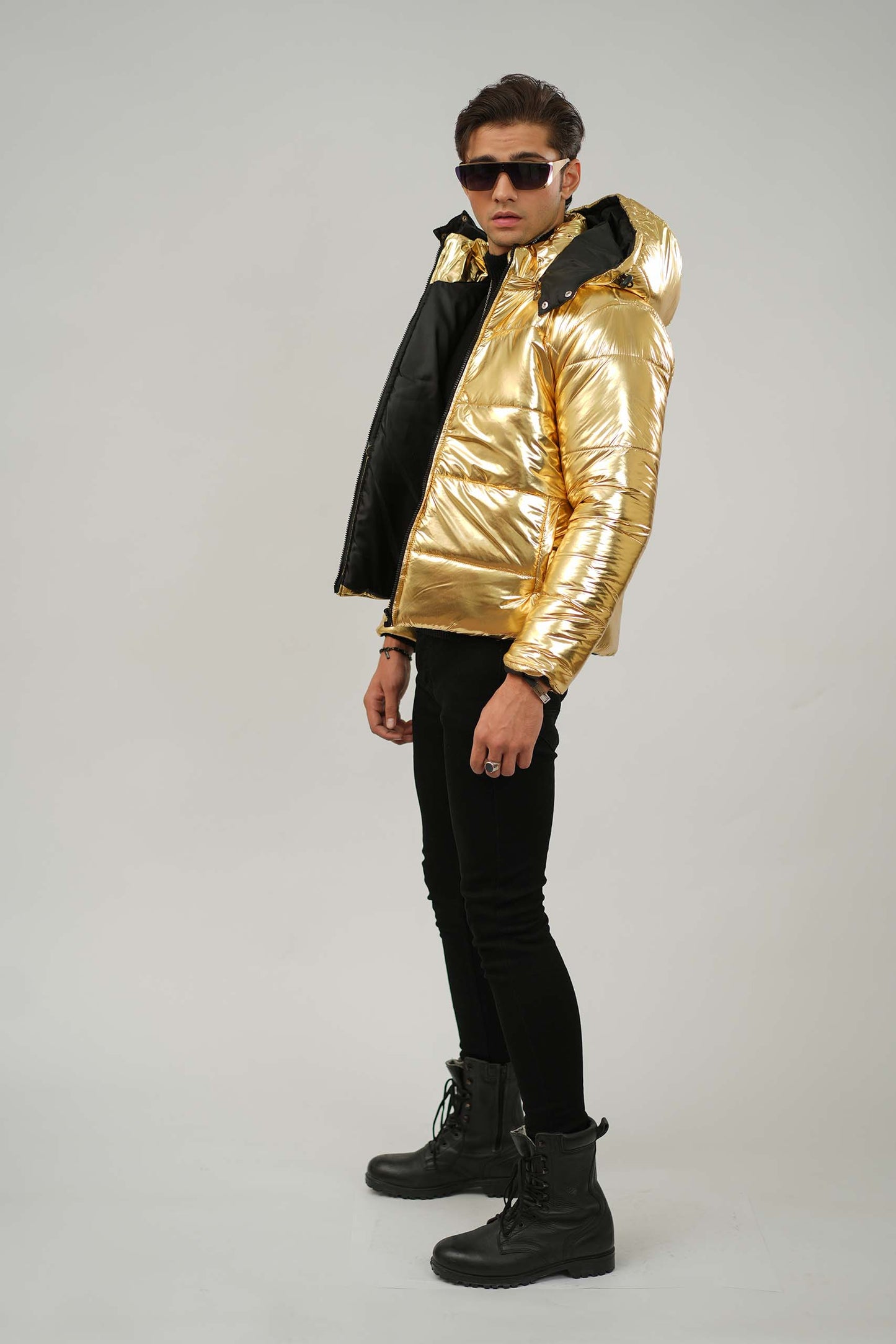 Golden Puffer Jacket