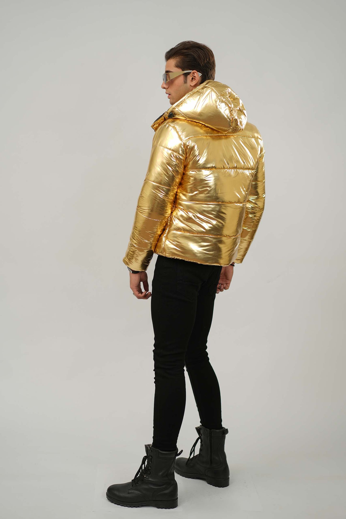 Golden Puffer Jacket