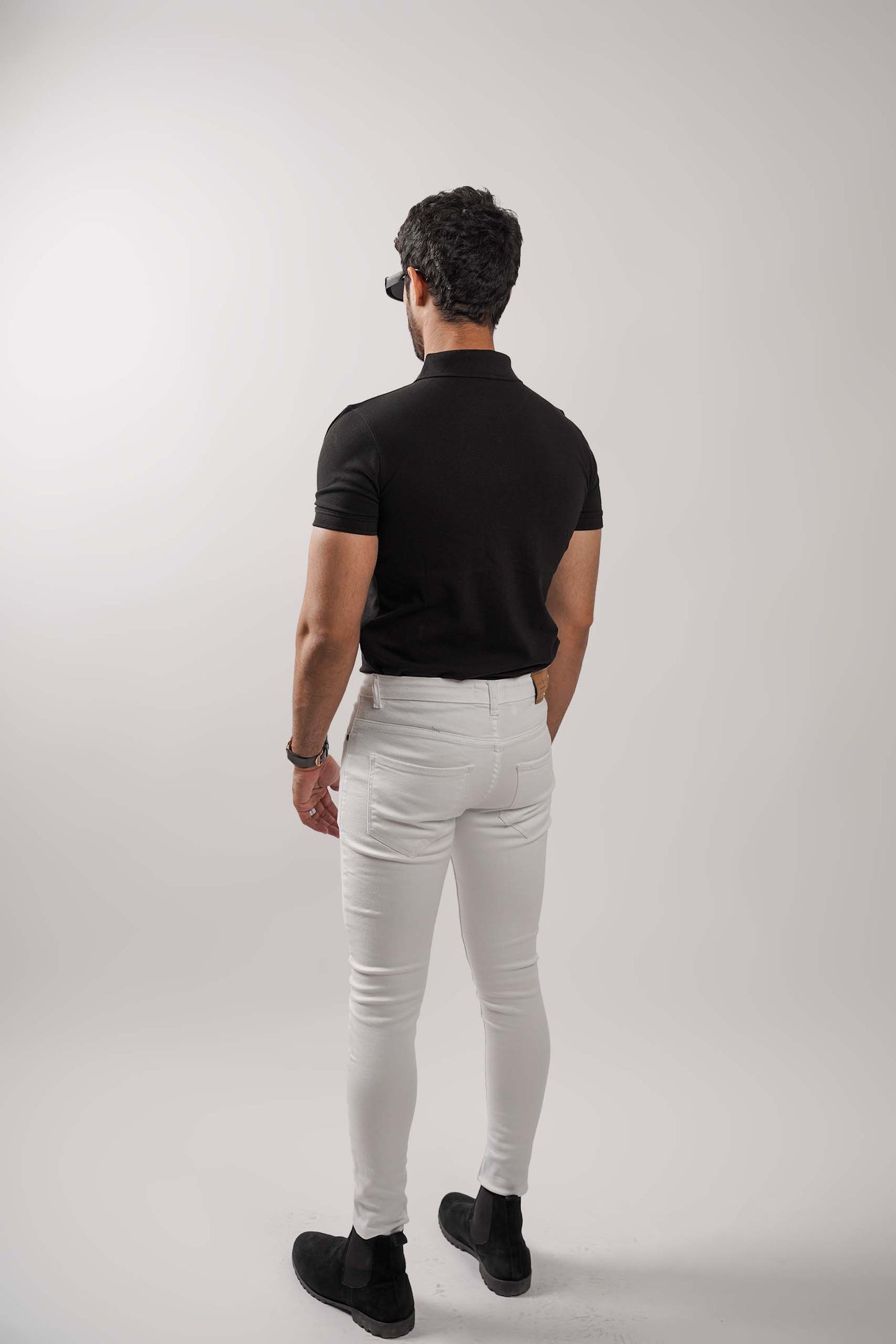 Black Flex Polo Shirt