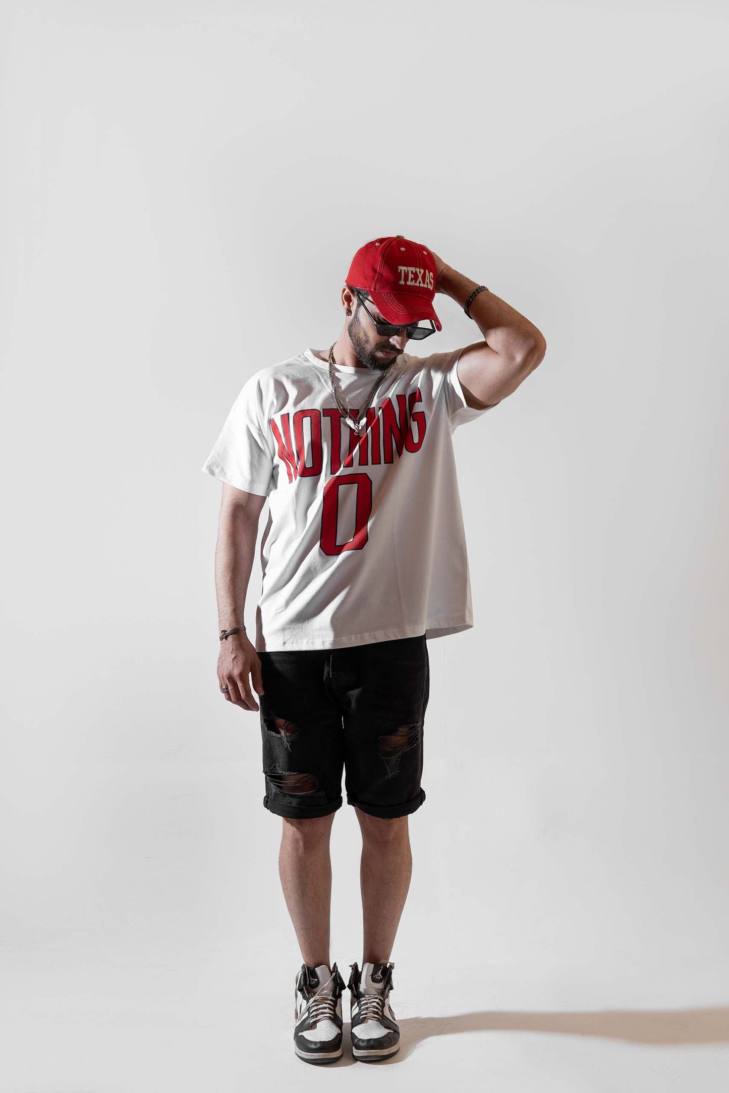 Nothing - 0 White Oversized Tee