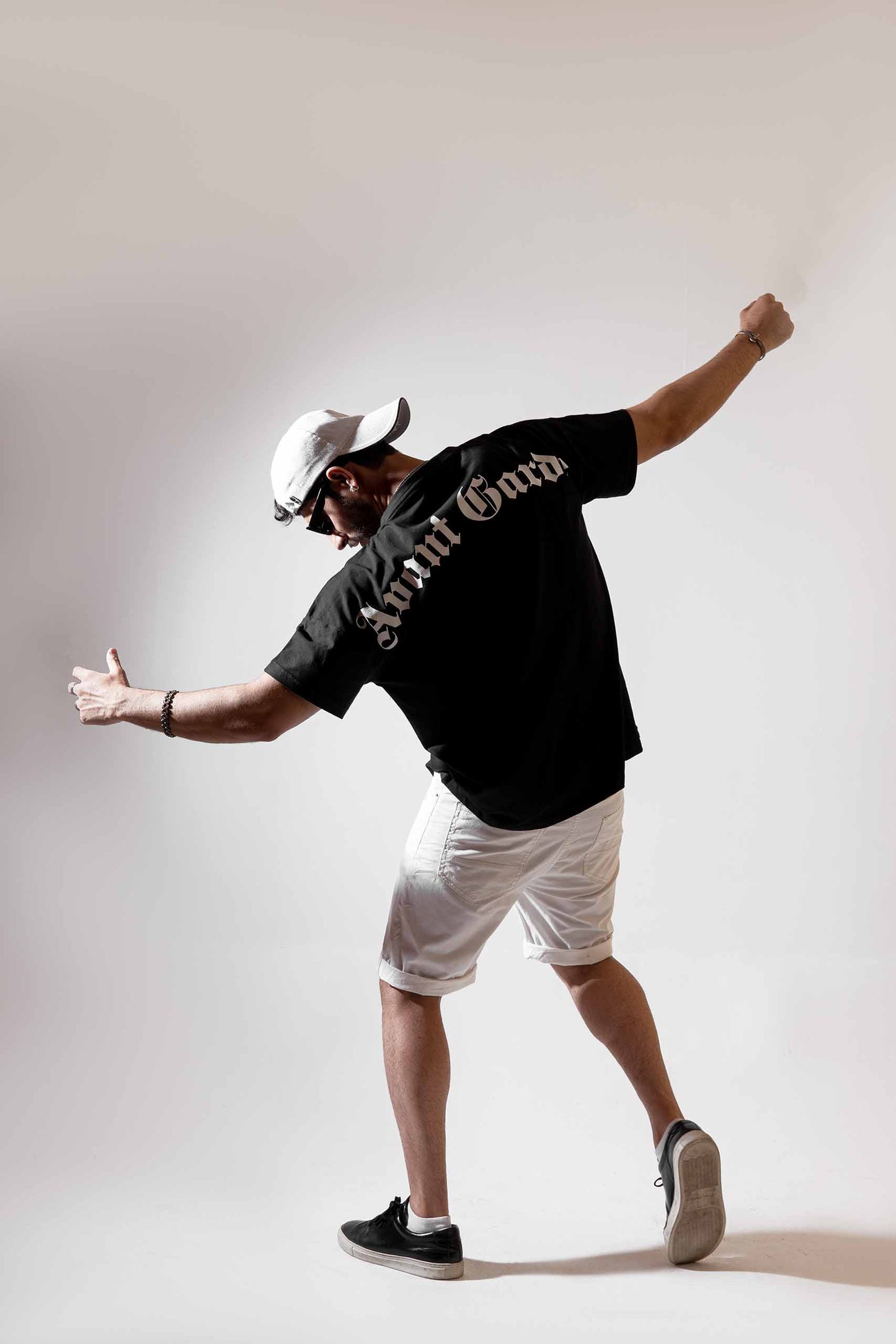 AG Black Oversized Tee